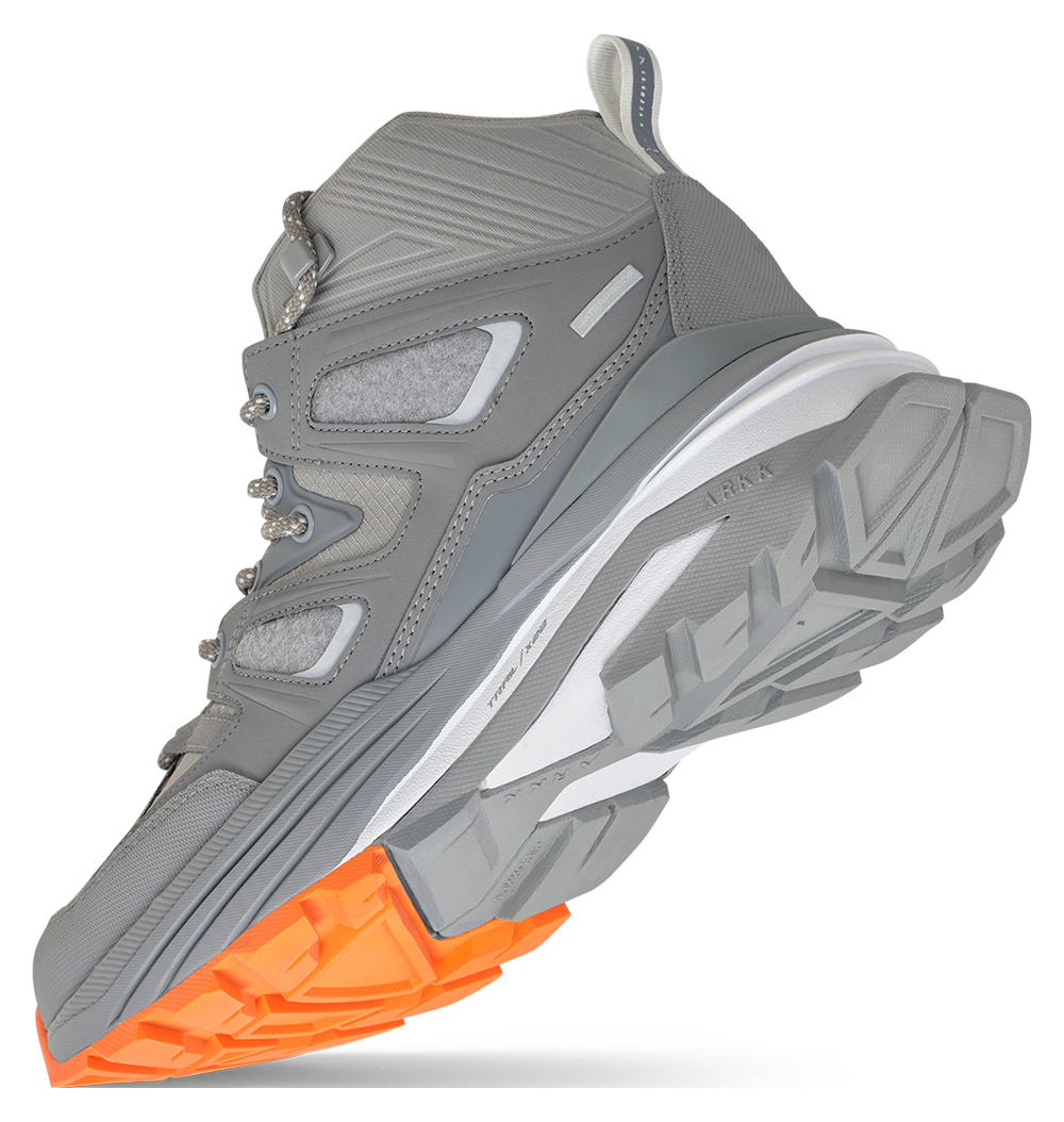 ARKK Collection Duratek Nylon HL TX-22 | Ghost Gray Fall Orange | Women Duratek