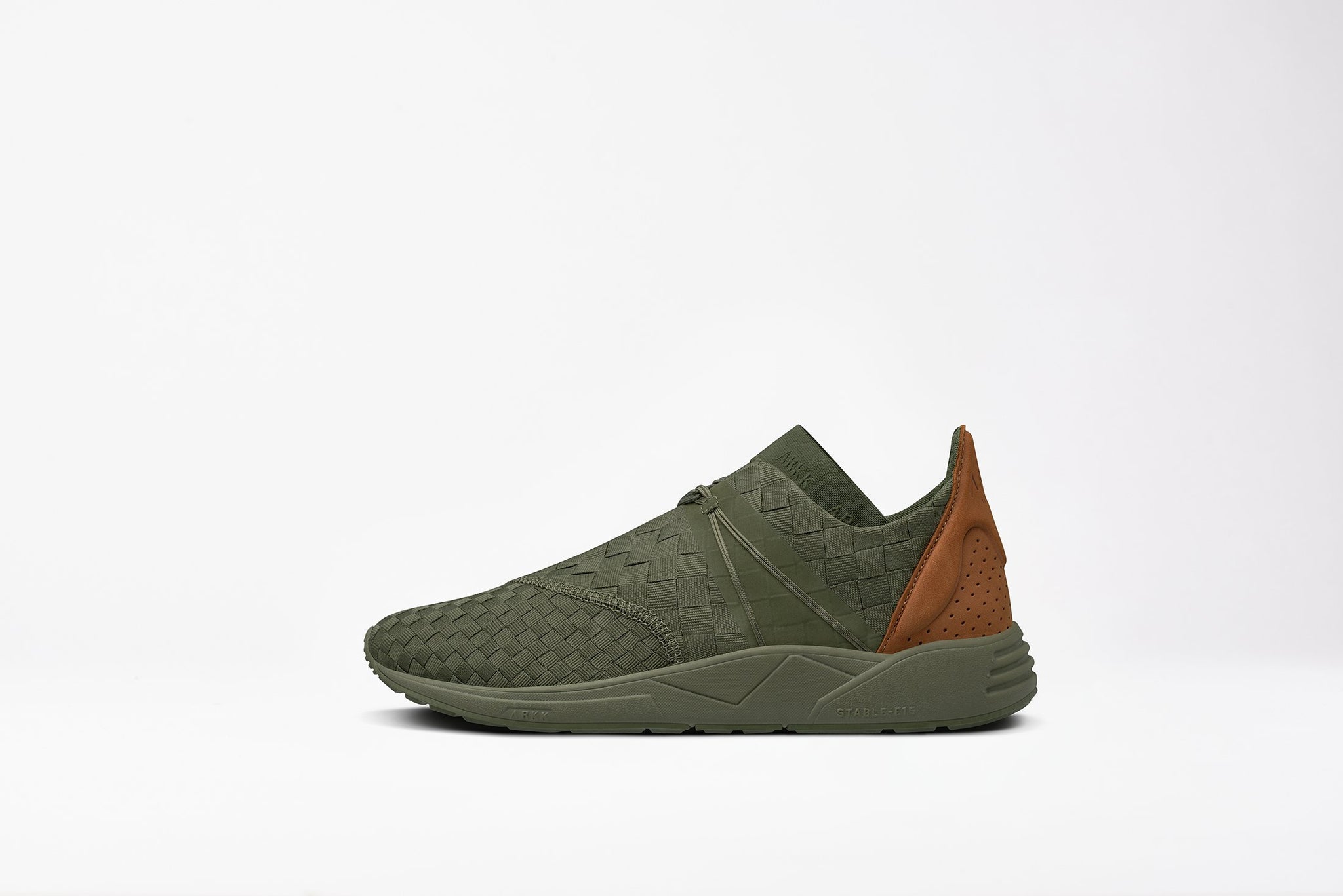 ARKK Copenhagen - Main Line Eaglezero Braided S-E15 Dark Army Brown-Men Eaglezero