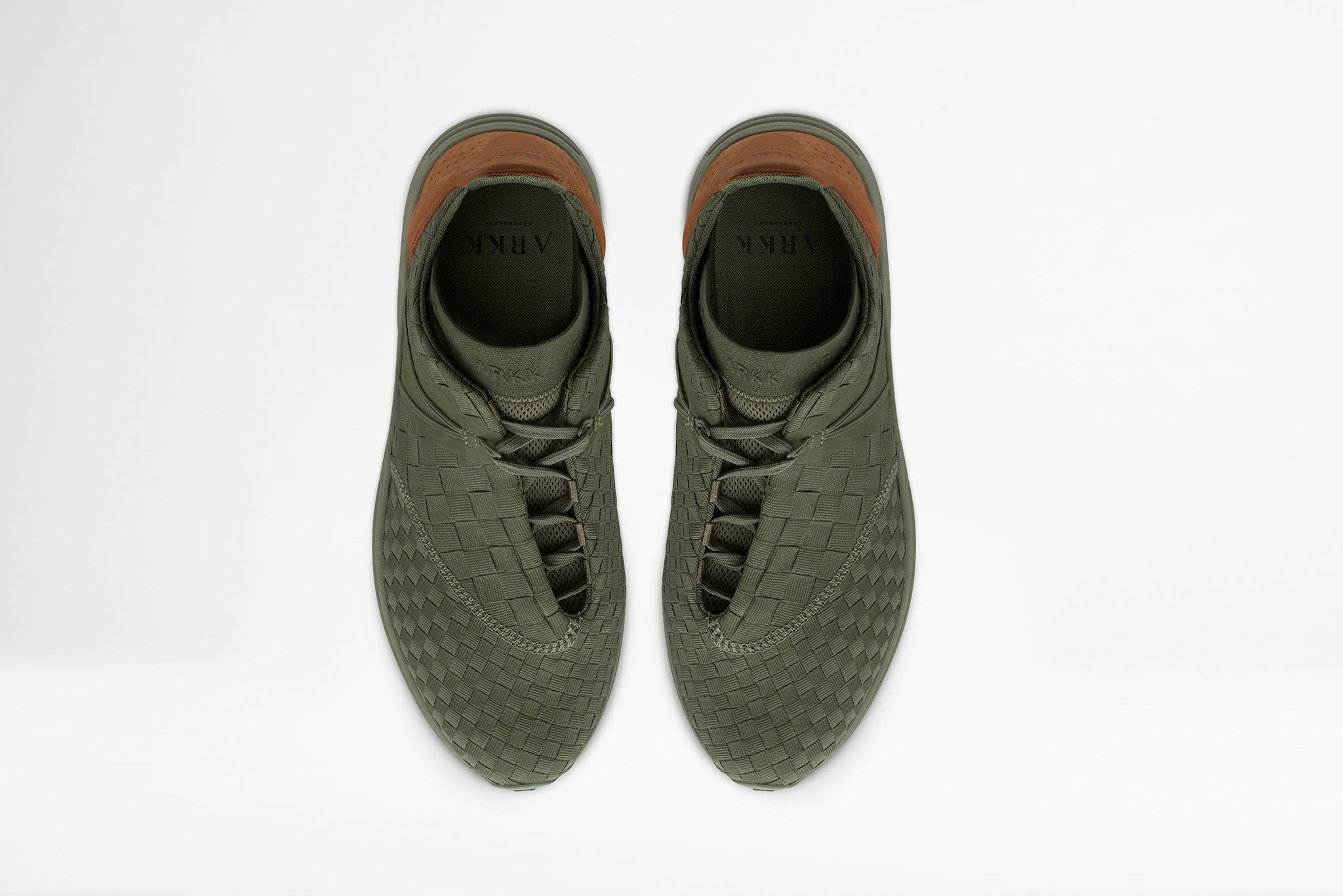 ARKK Copenhagen - Main Line Eaglezero Braided S-E15 Dark Army Brown-Men Eaglezero