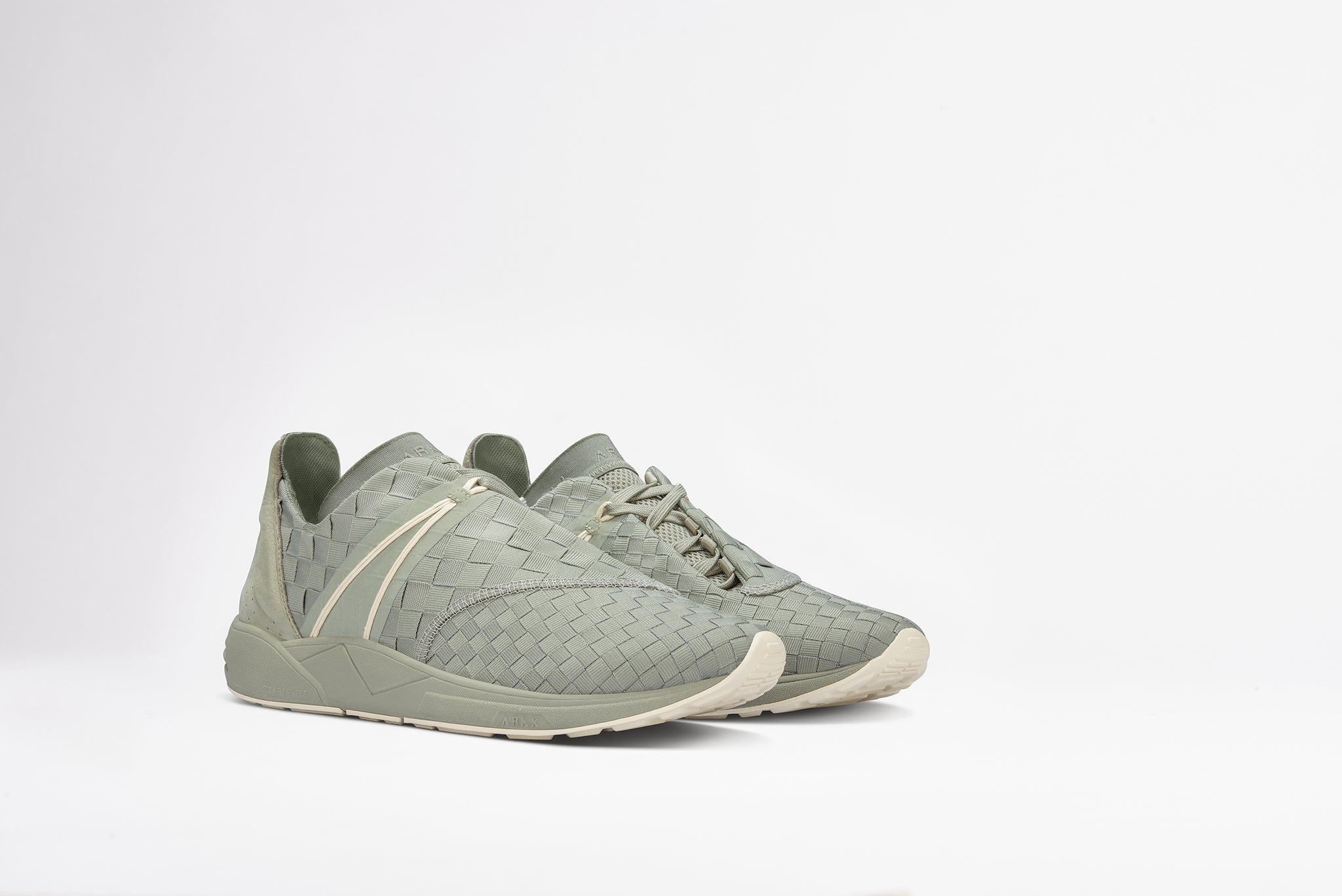 ARKK Collection Eaglezero Braided S-E15 Green Fog Creme - Women Eaglezero Green Fog