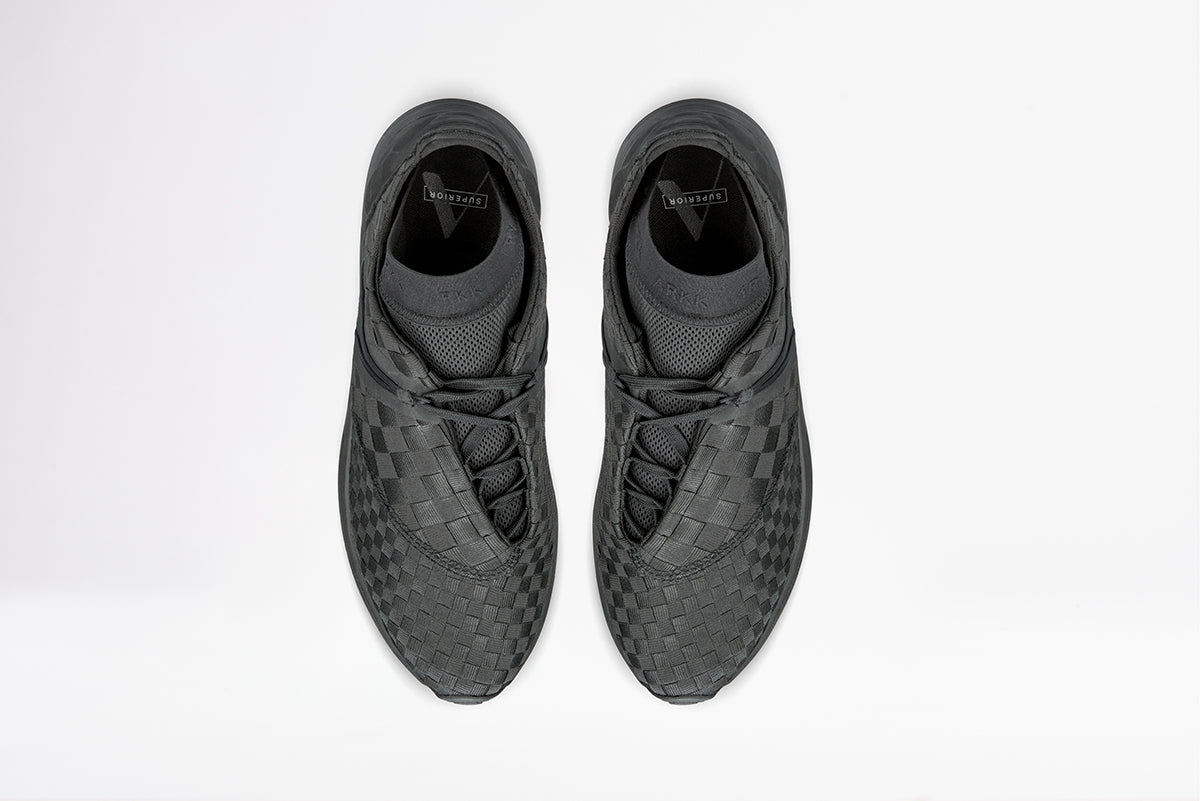 ARKK Collection Eaglezero Braided S-E15 Triple Black - Men Eaglezero Black