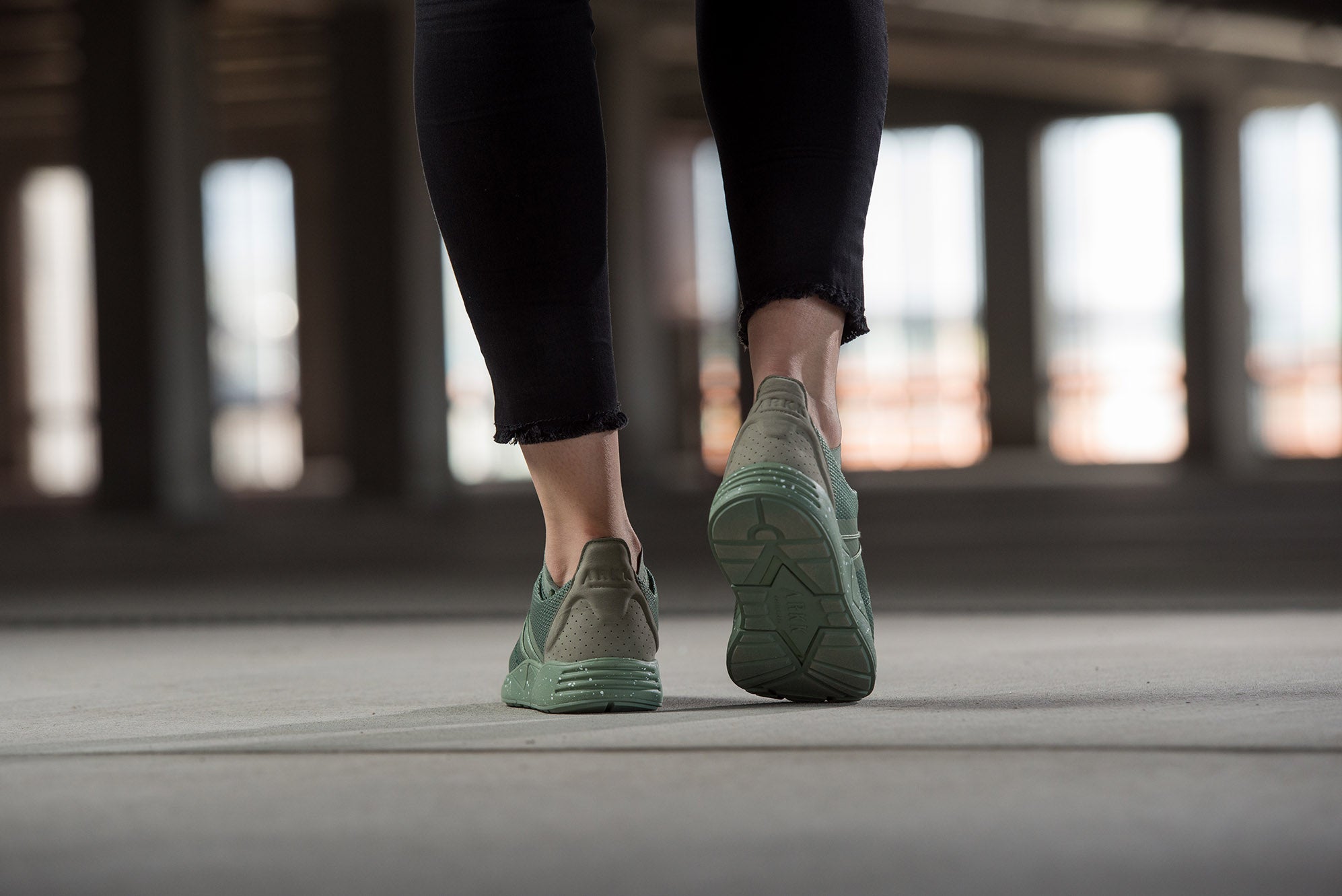 ARKK Collection Eaglezero Mesh S-E15 Sage Green Spray - Women Eaglezero Dusty Green