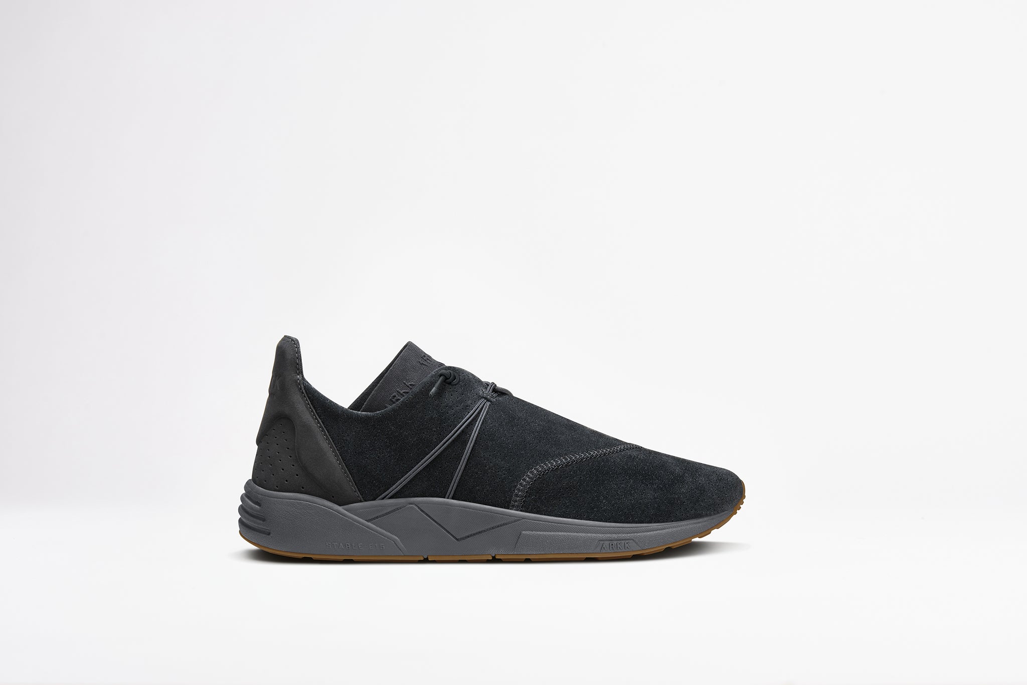 ARKK Collection Eaglezero Suede S-E15 Black Gum - Men Eaglezero Black