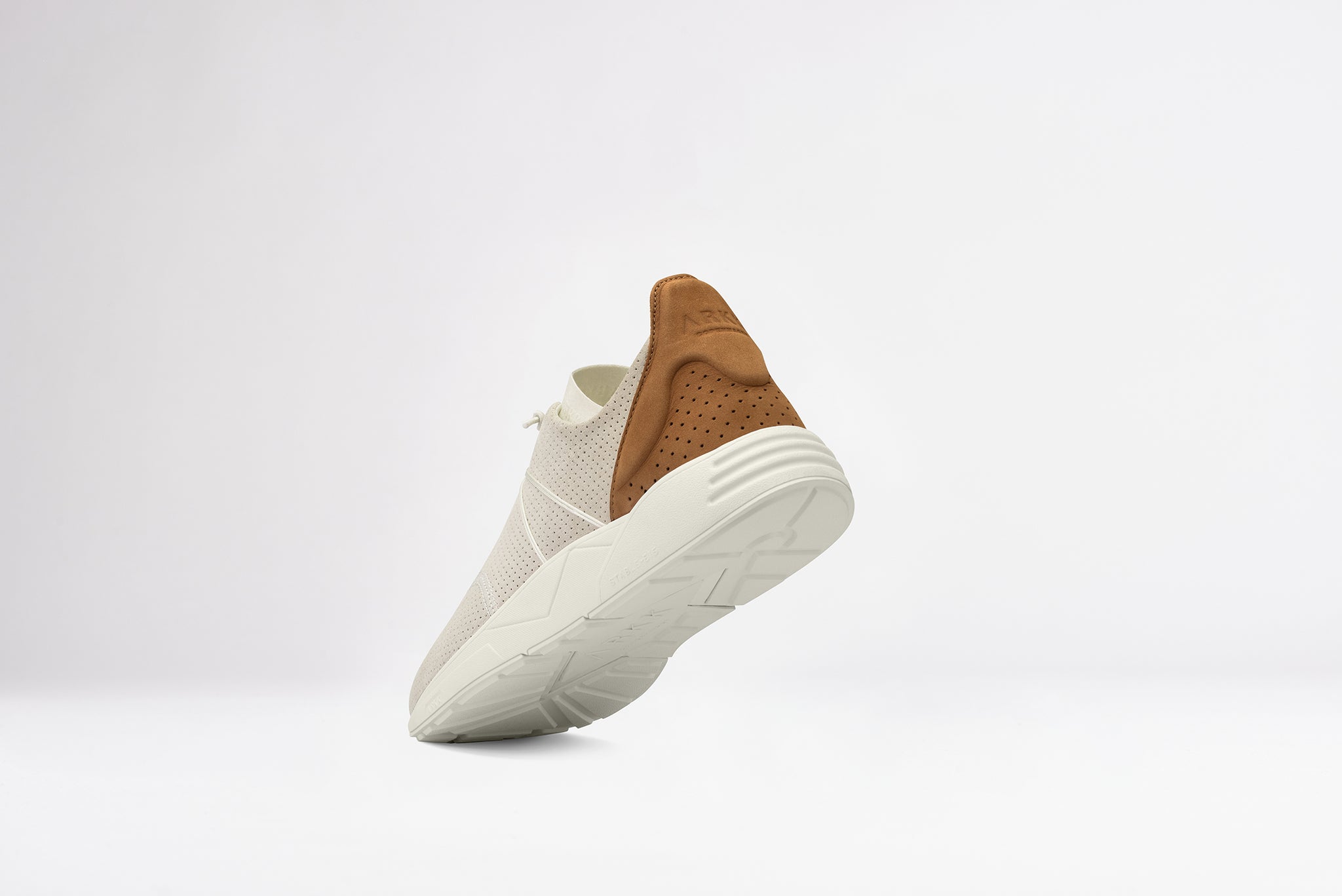 ARKK Collection Eaglezero Suede S-E15 Off White Brown - Men Eaglezero Off White