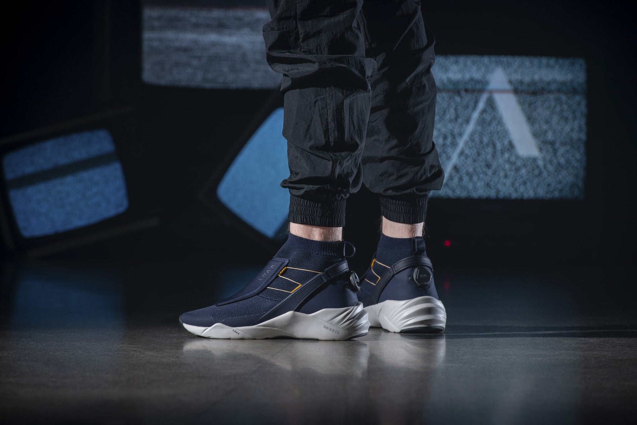 ARKK Copenhagen - Main Line Hypertrex FG BOA® W13 Midnight Wind Grey-Men Hypertrex Midnight