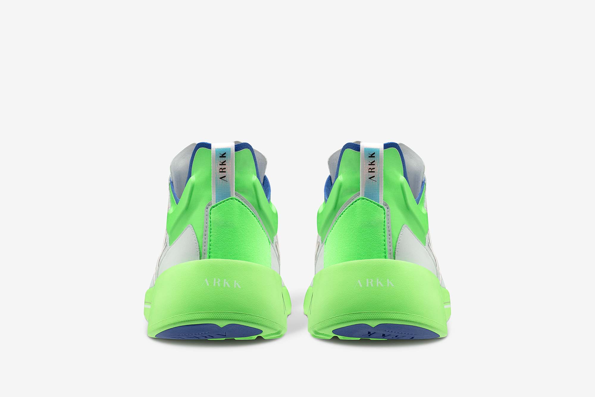 ARKK Collection Kabl CM PWR55 Ice Grey Vivid Green - Men Kabl Ice Grey Vivid Green