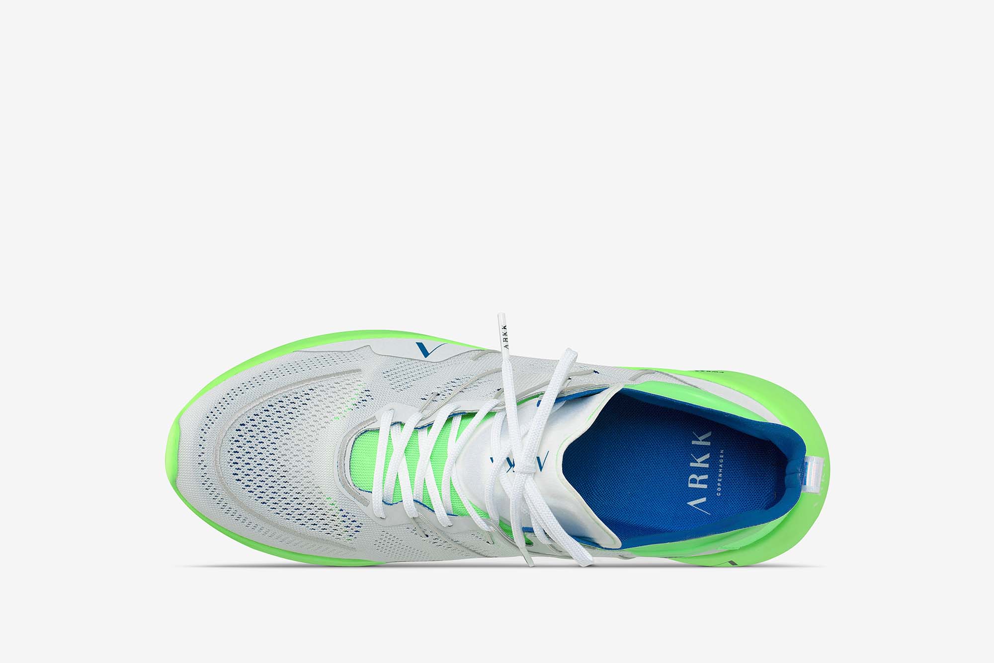 ARKK Collection Kabl CM PWR55 Ice Grey Vivid Green - Women Kabl Ice Grey Vivid Green