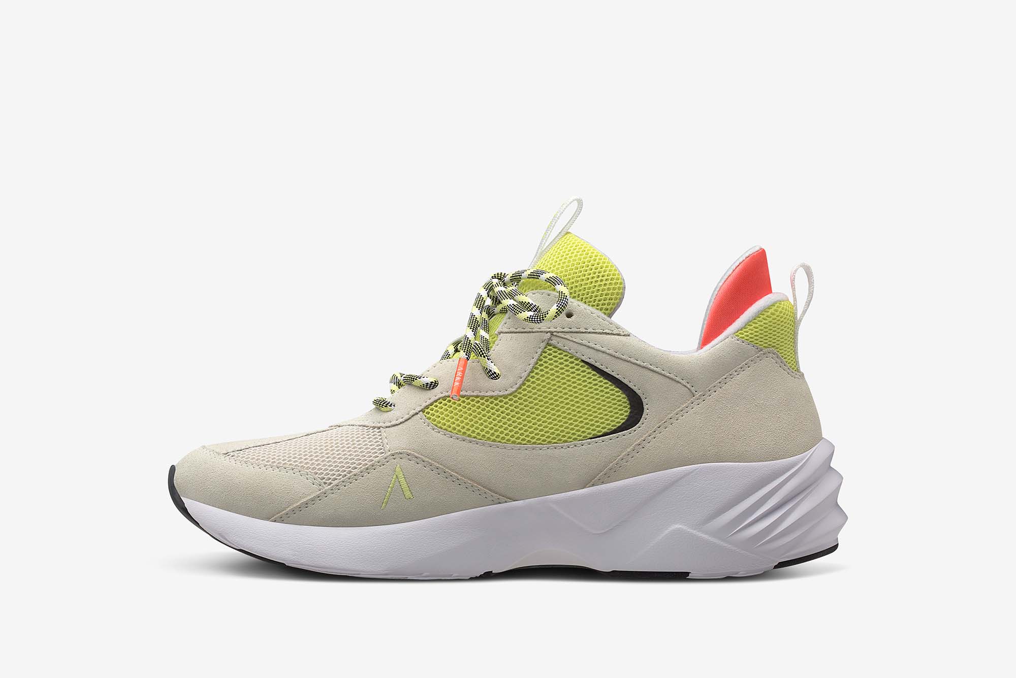 ARKK Collection Kanetyk Suede W13 Off White Neon Lime - Men Kanetyk
