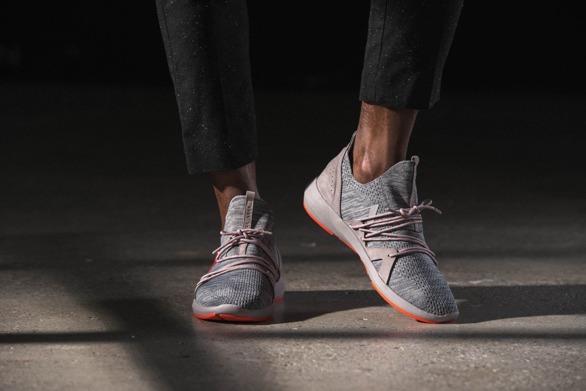 ARKK Collection Lion FG H-X1 Dove Grey Bright Red - Men Lion Grey