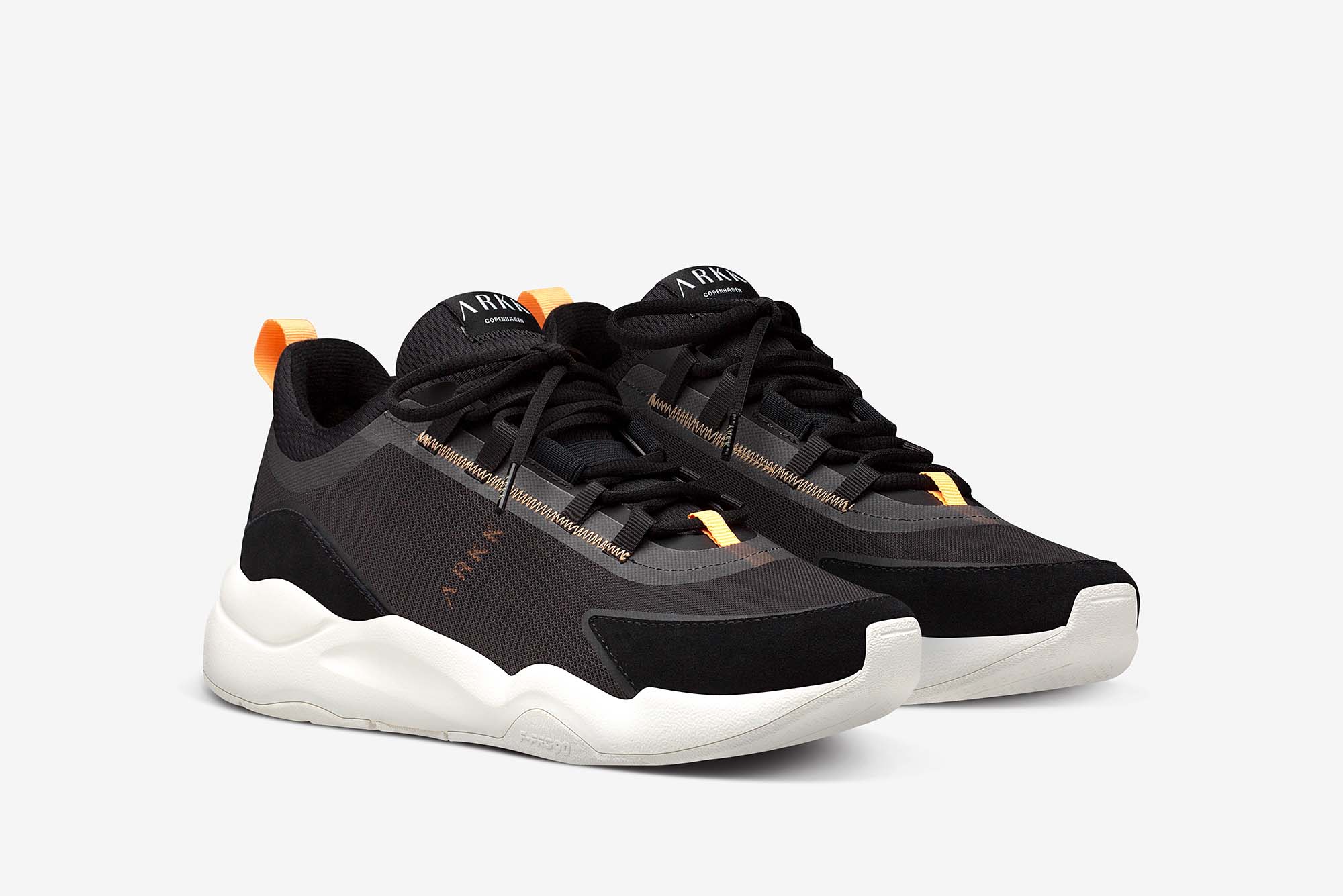 ARKK Collection Lyron Mesh F-PRO90 Black Orange Glow - Men Lyron