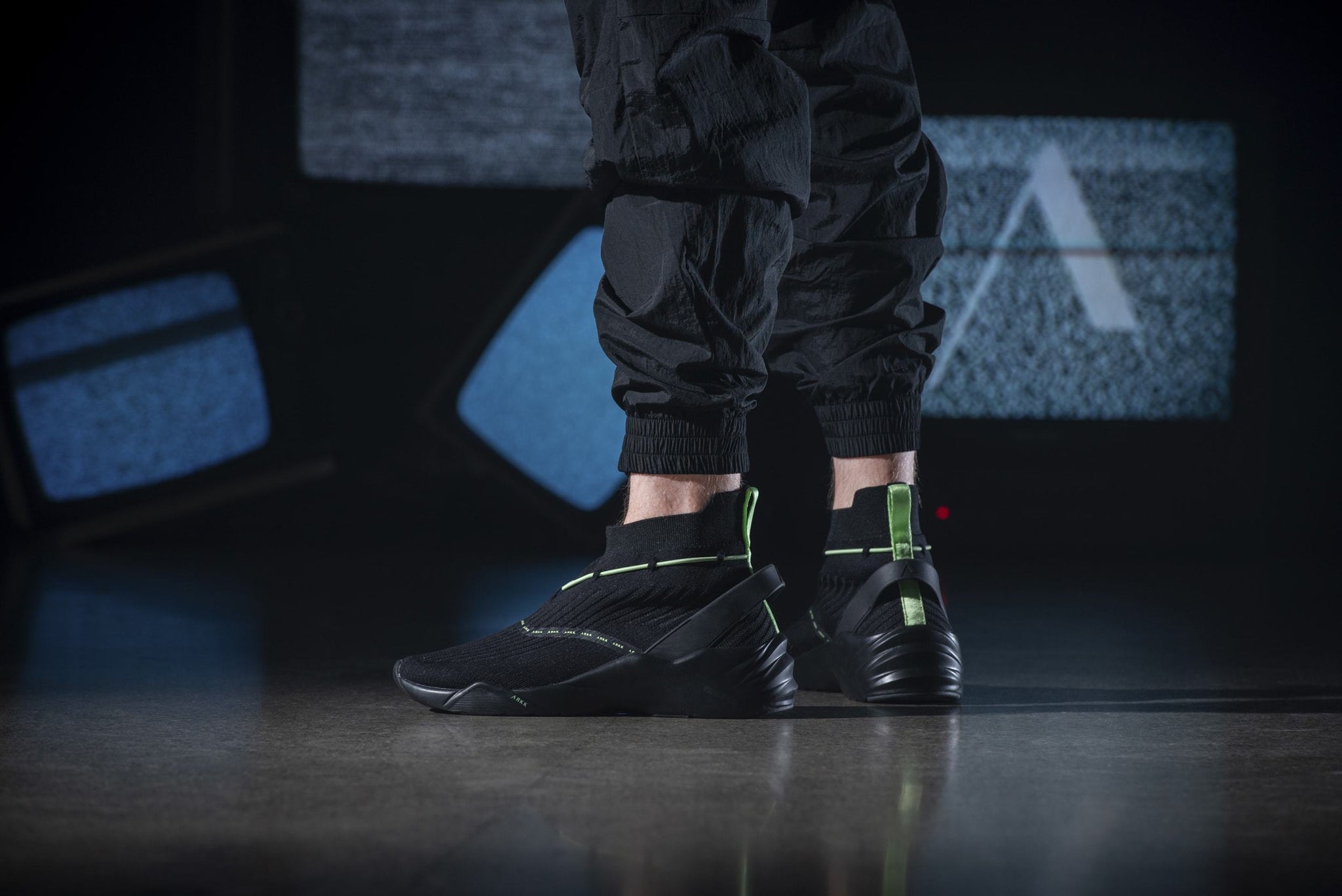 ARKK Copenhagen - Superior Line Octako FG W13 Black Luminoius Green-Men Octako