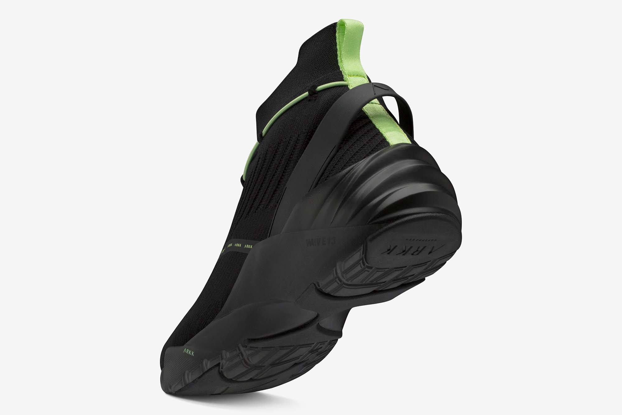 ARKK Collection Octako FG W13 Black Luminous Green-Women Octako Black