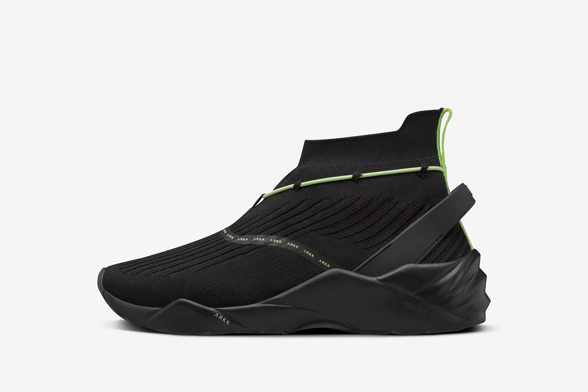 ARKK Collection Octako FG W13 Black Luminous Green-Women Octako Black
