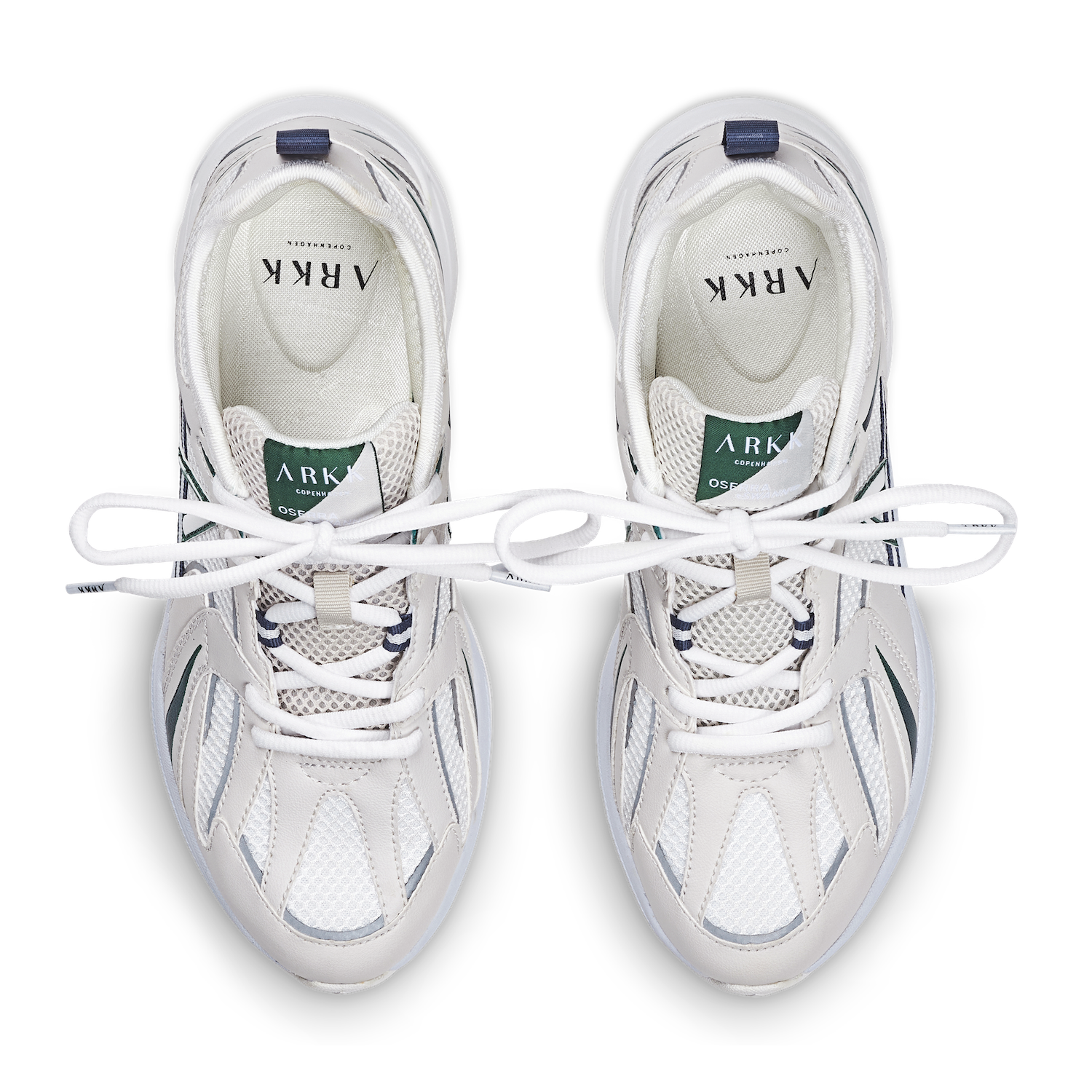 ARKK Collection Oserra Mesh S-SP I White Sand Evergreen I Men Oserra