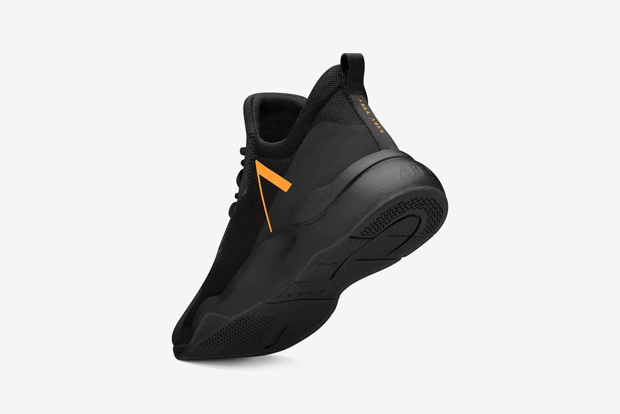 ARKK Collection Pykro Mesh F-PRO90 Black Blazing Orange - Men Pykro Black