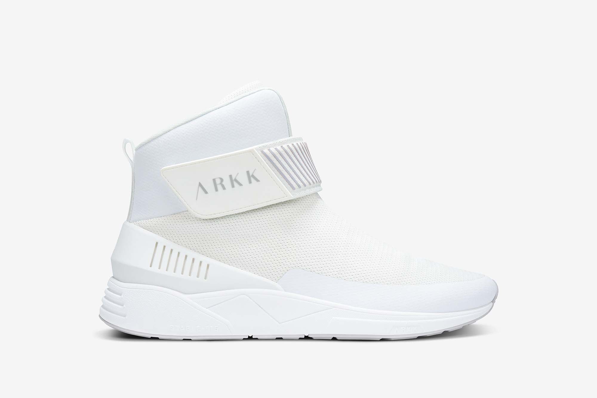 ARKK Collection Pythron S-E15 White Light Grey - Women Pythron White