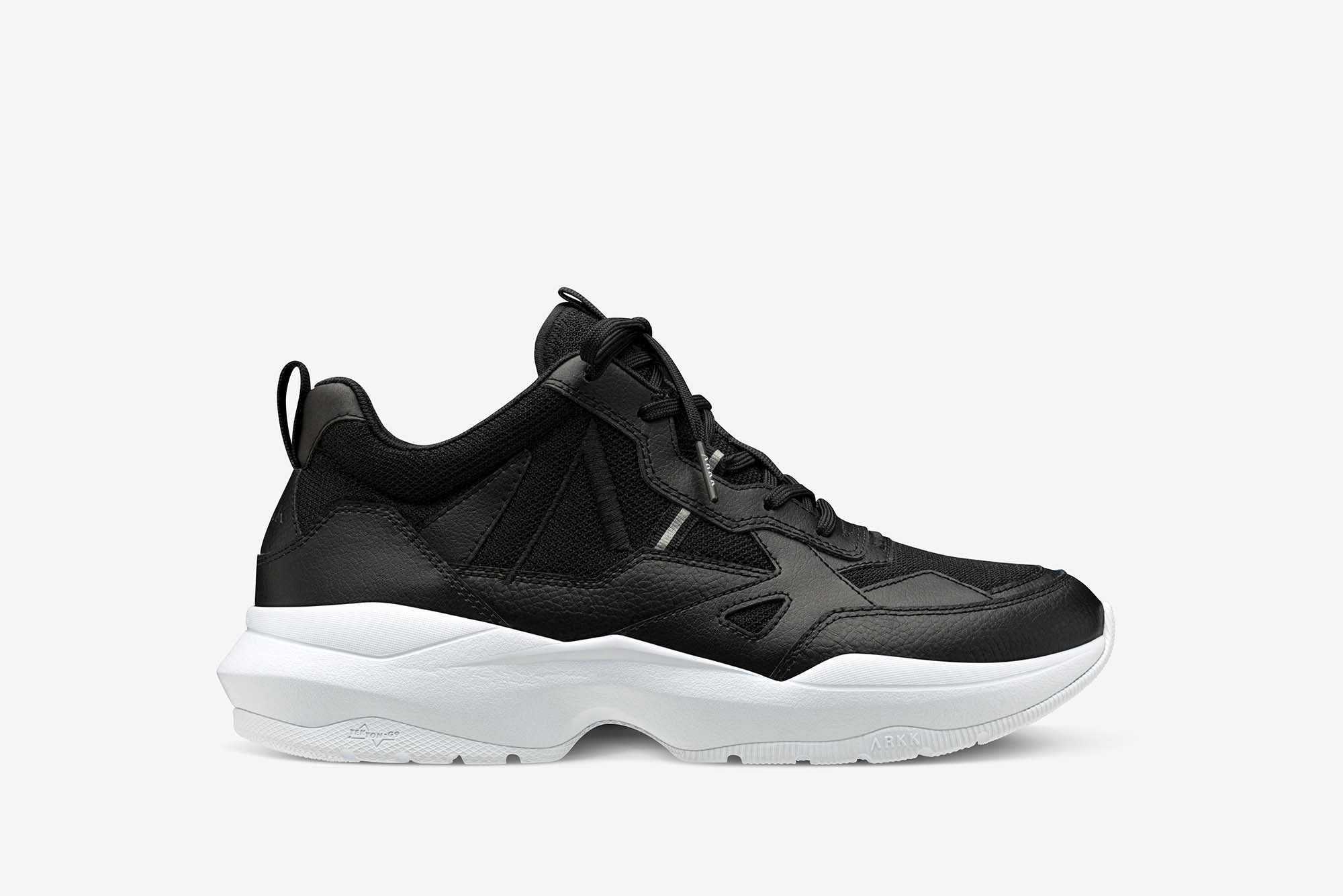 ARKK Collection Quantm Leather T-G9 Black White - Men Quantm Black White