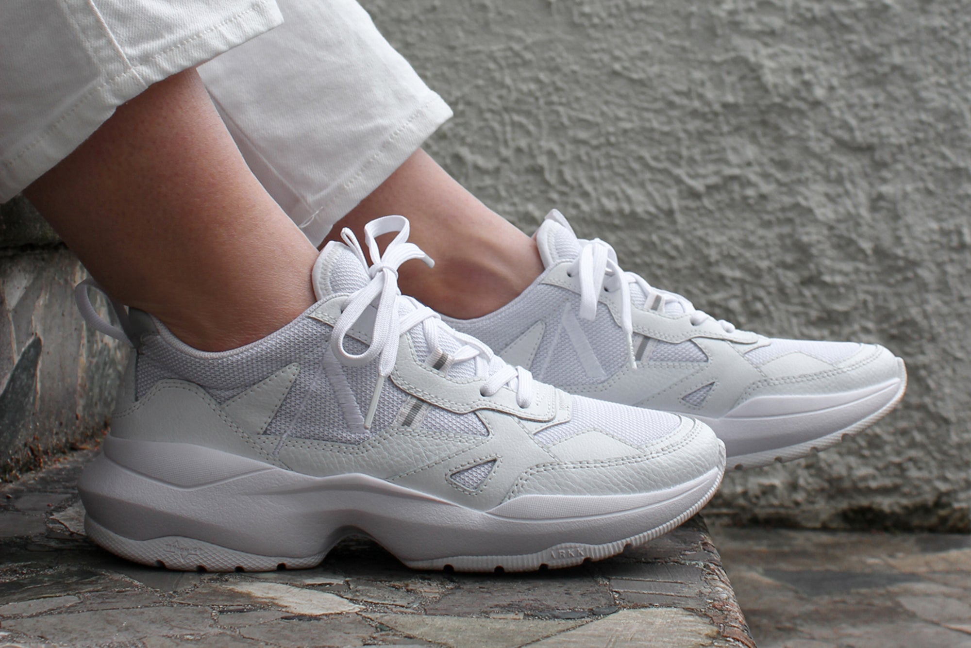 ARKK Collection Quantm Leather T-G9 | Triple White | Women Quantm
