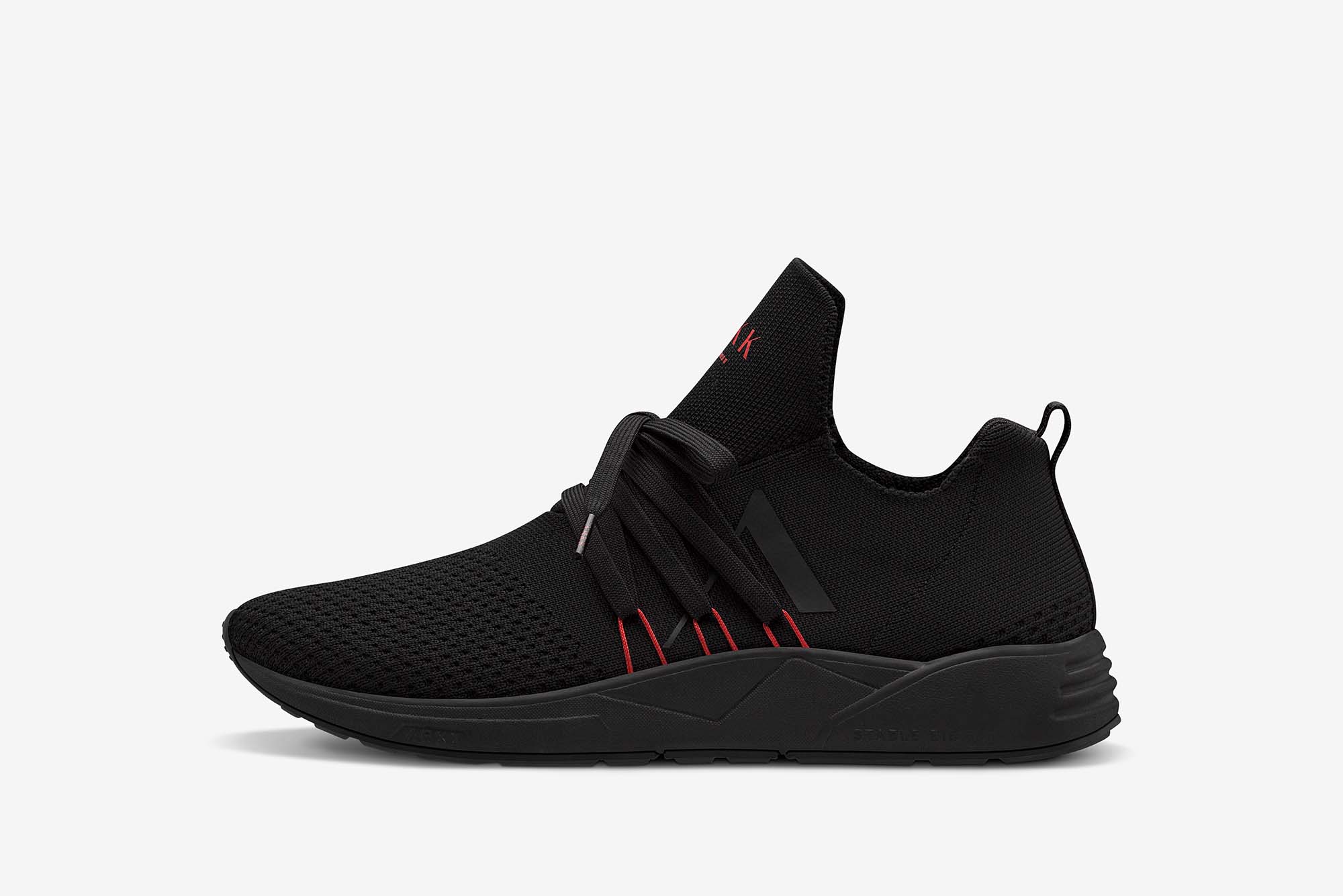 ARKK Collection Raven FG 2.0 S-E15 Triple Black Burnt Red - Women Raven Black
