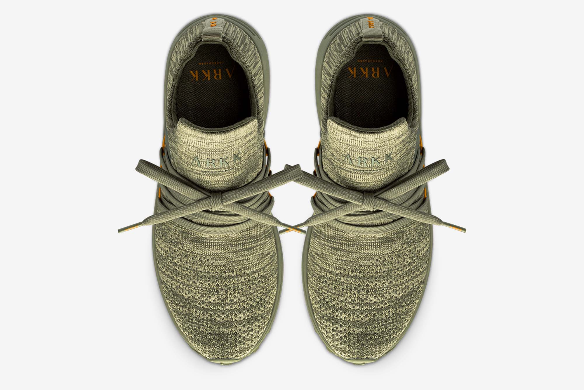 ARKK Collection Raven FG S-E15 Vibram® Disrupted Dark Olive Burnt Orange-Men Raven Dark Olive