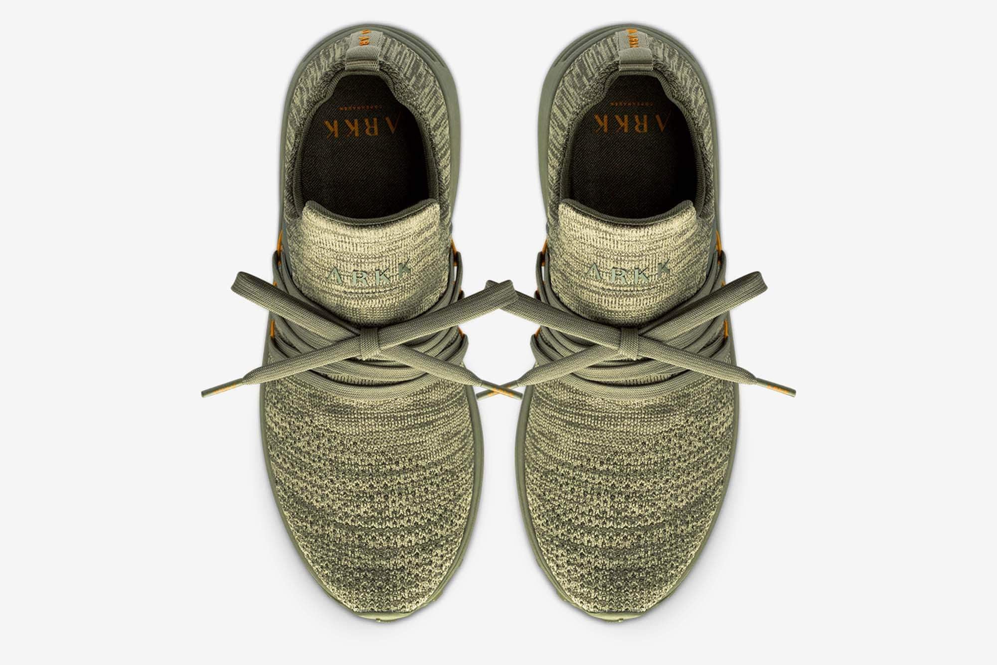 ARKK Collection Raven FG S-E15 Vibram® Disrupted Dark Olive Burnt Orange-Men Raven Dark Olive