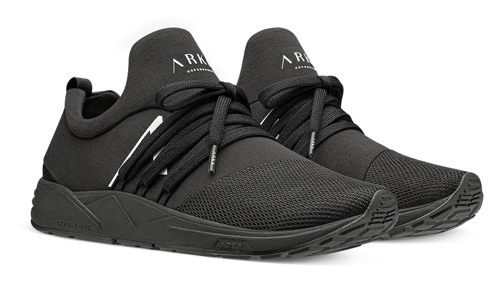 ARKK NOS Raven Mesh PET S-E15 | All Black White | Men Raven