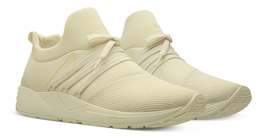 ARKK Collection Raven Mesh PET S-E15 | Triple Pastel Yellow | Men Raven