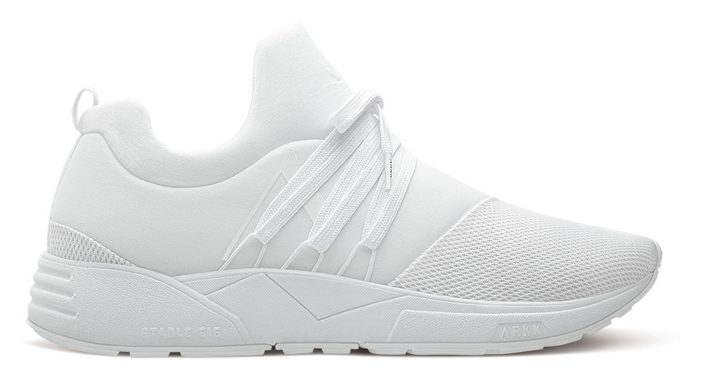 ARKK NOS Raven Mesh PET S-E15 | Triple White | Women Raven
