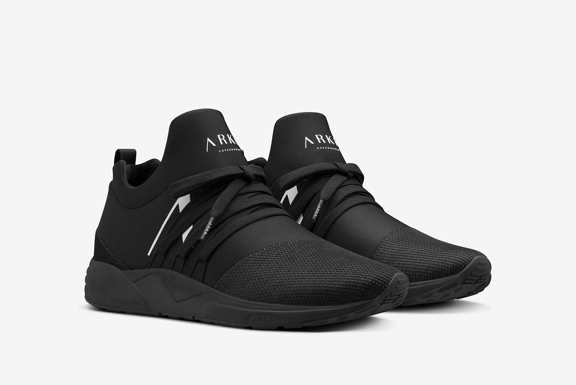 ARKK NOS Raven Mesh S-E15 All Black White - Women Raven