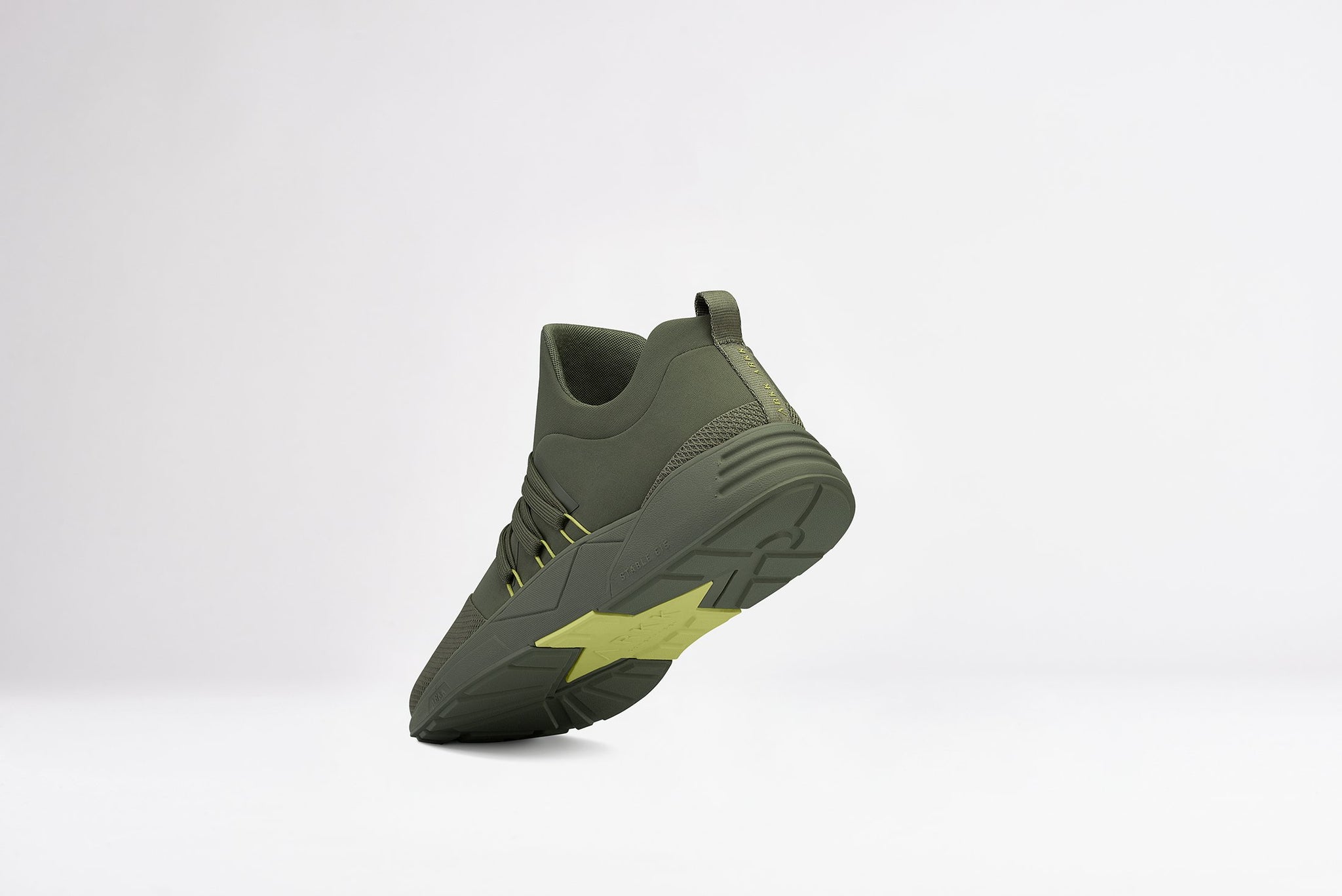 ARKK Copenhagen - Essential Line Raven Mesh S-E15 Army Soft Yellow - Men Raven