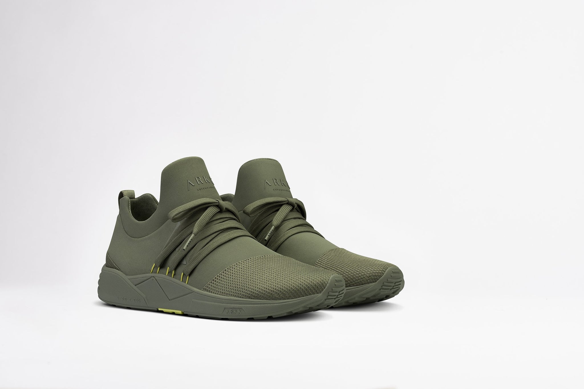 ARKK Copenhagen - Essential Line Raven Mesh S-E15 Army Soft Yellow - Women Raven