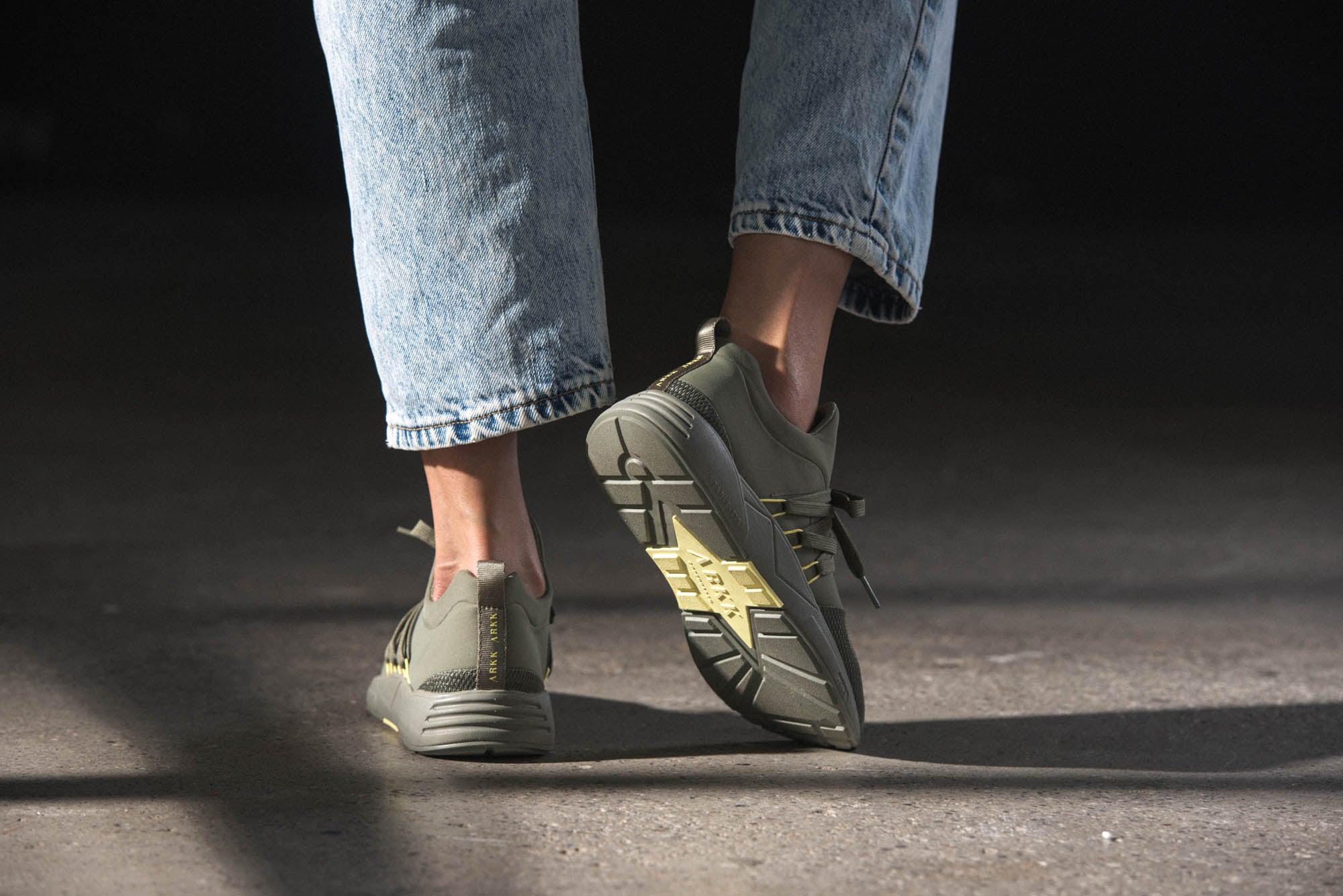 ARKK Collection Raven Mesh S-E15 Army Soft Yellow - Women Raven Army