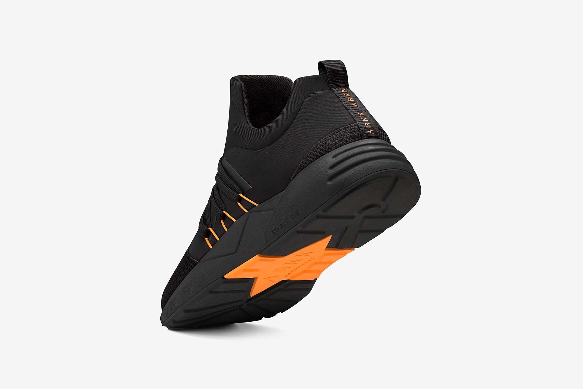 ARKK Collection Raven Mesh S-E15 Black Orange - Men Raven Black