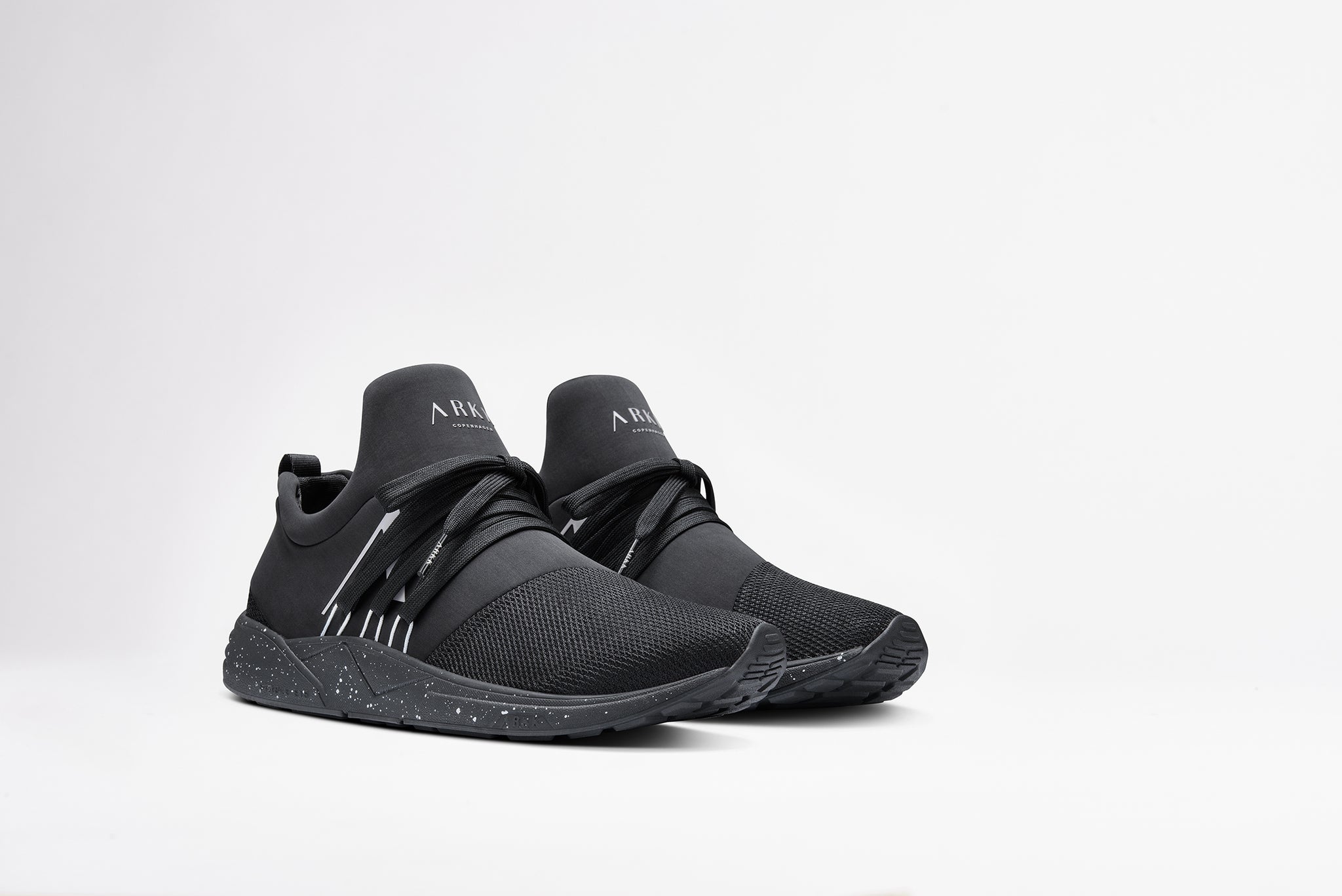 ARKK Collection Raven Mesh S-E15 Black White Spray - Women Raven Black