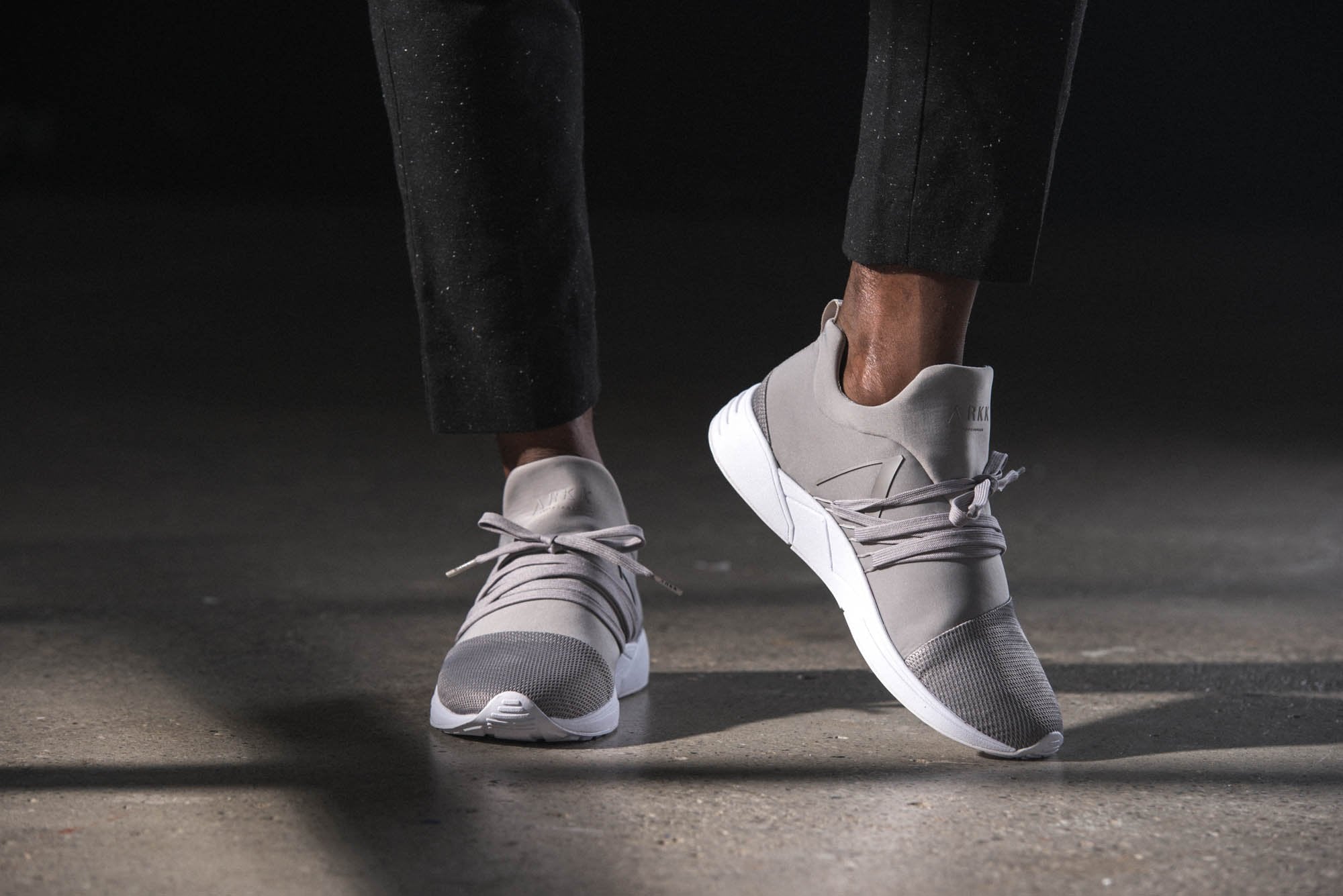 ARKK Copenhagen - Essential Line Raven Mesh S-E15 Grey Black - Men Raven