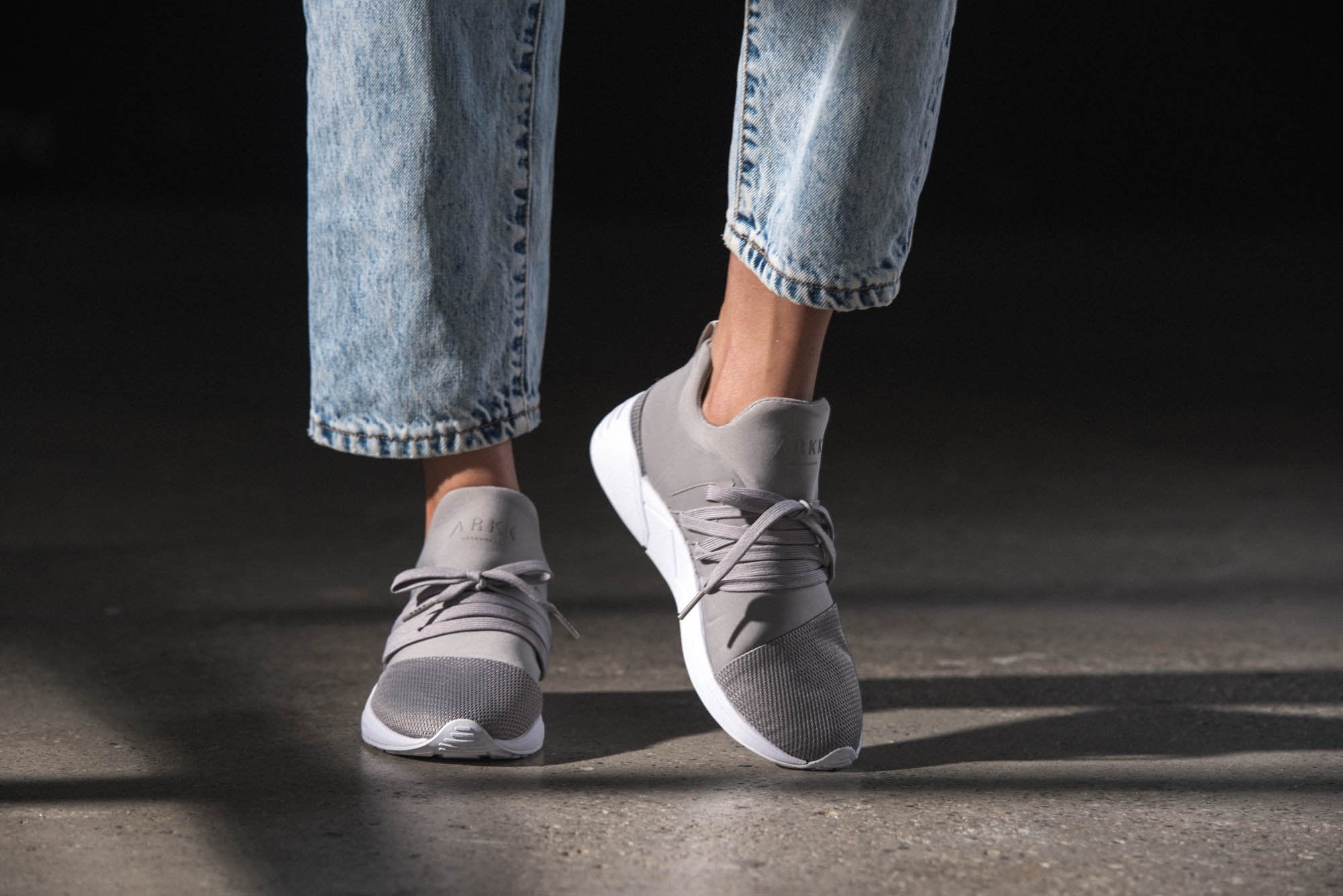 ARKK Copenhagen - Essential Line Raven Mesh S-E15 Grey Black - Women Raven