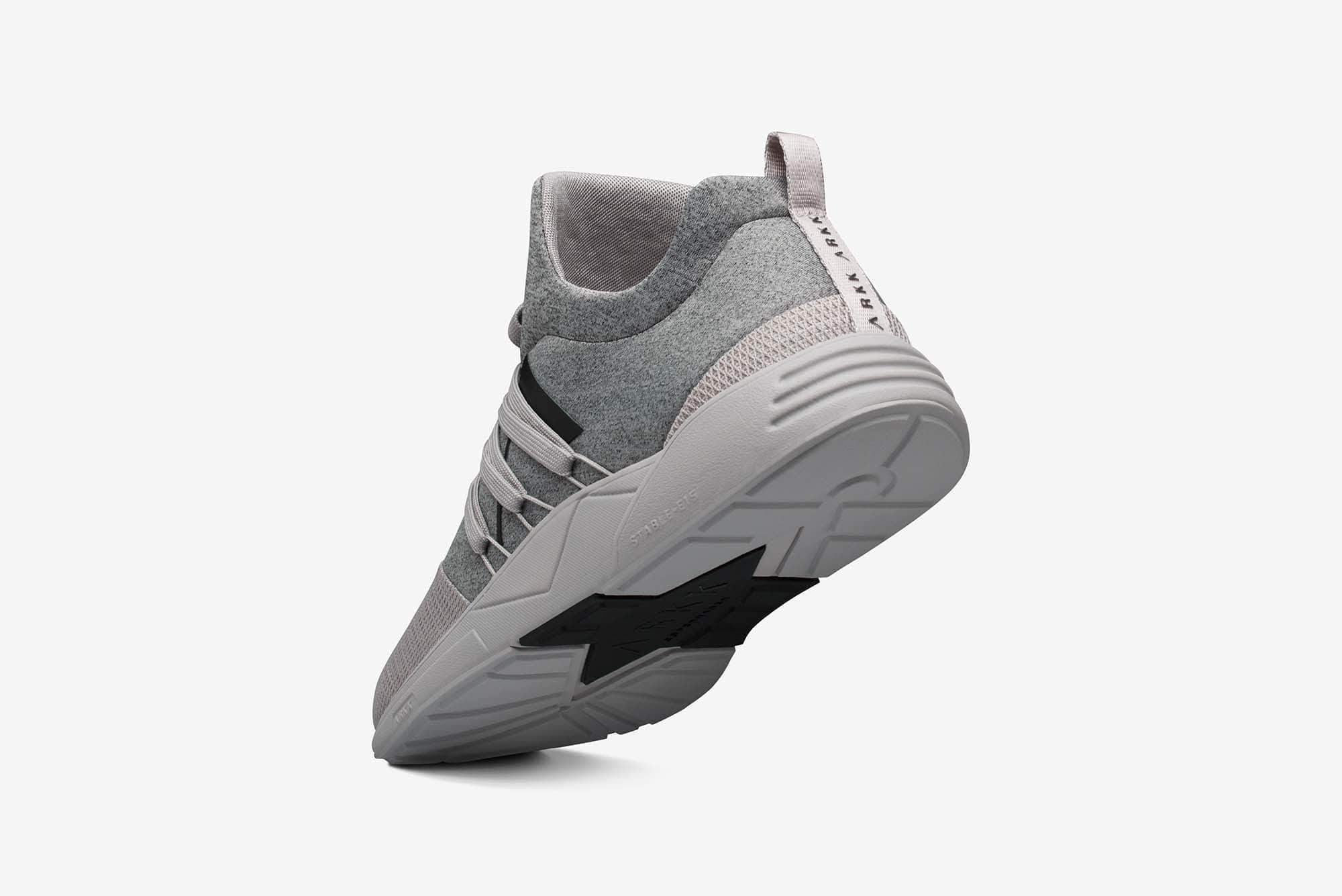 ARKK Collection Raven Mesh S-E15 Grey Melange-Men Raven Grey