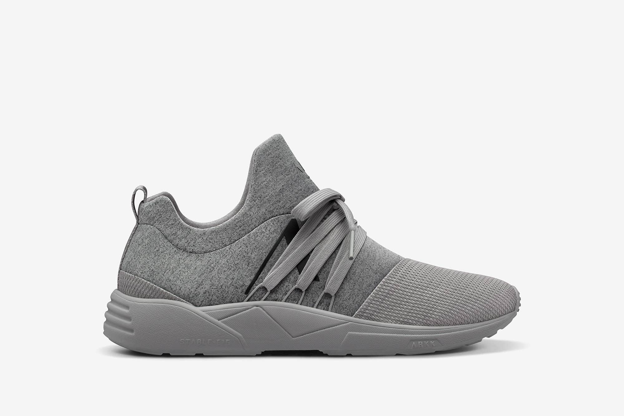 ARKK Collection Raven Mesh S-E15 Grey Melange-Women Raven Grey