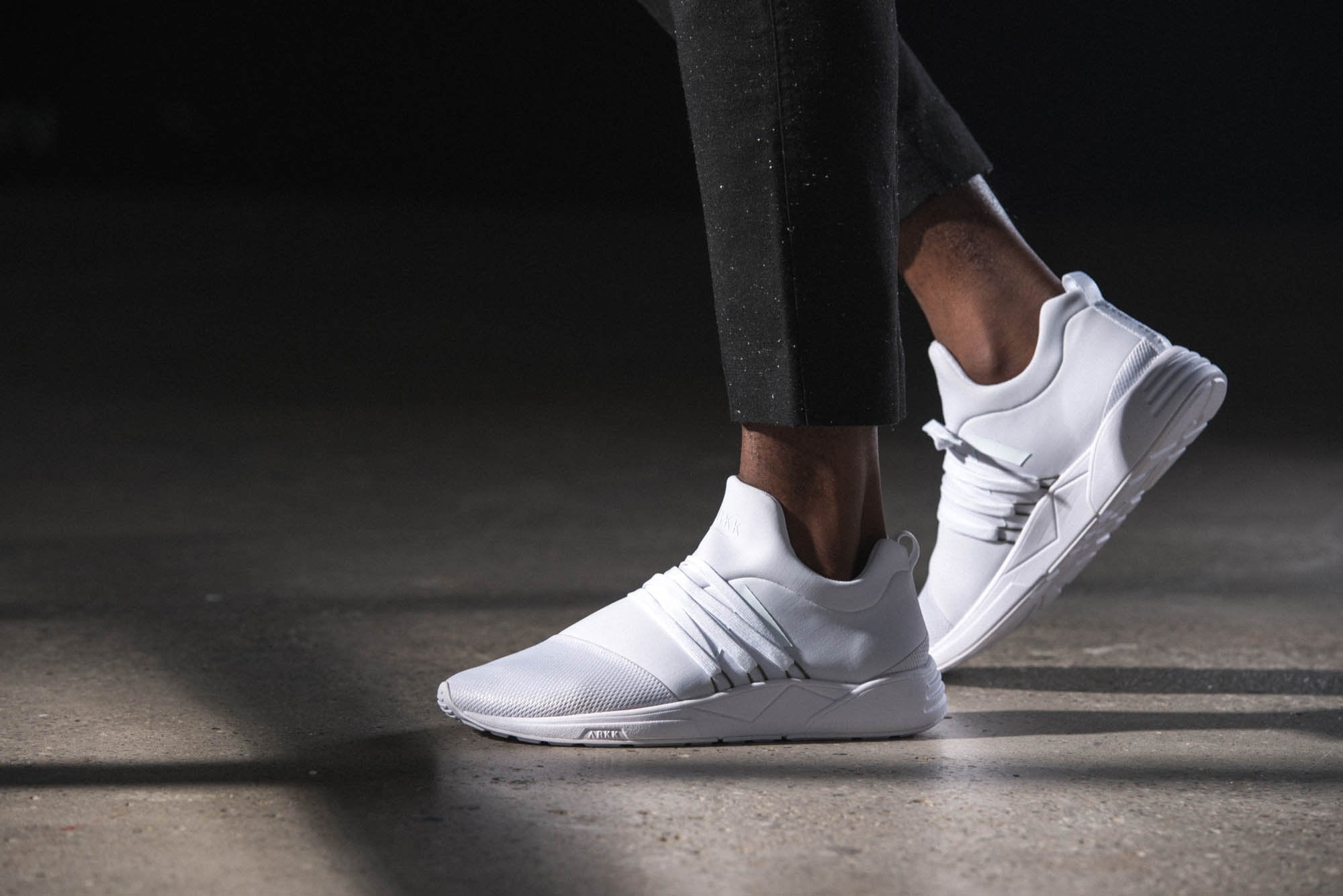 ARKK Copenhagen - Essential Line Raven Mesh S-E15 White Army - Men Raven