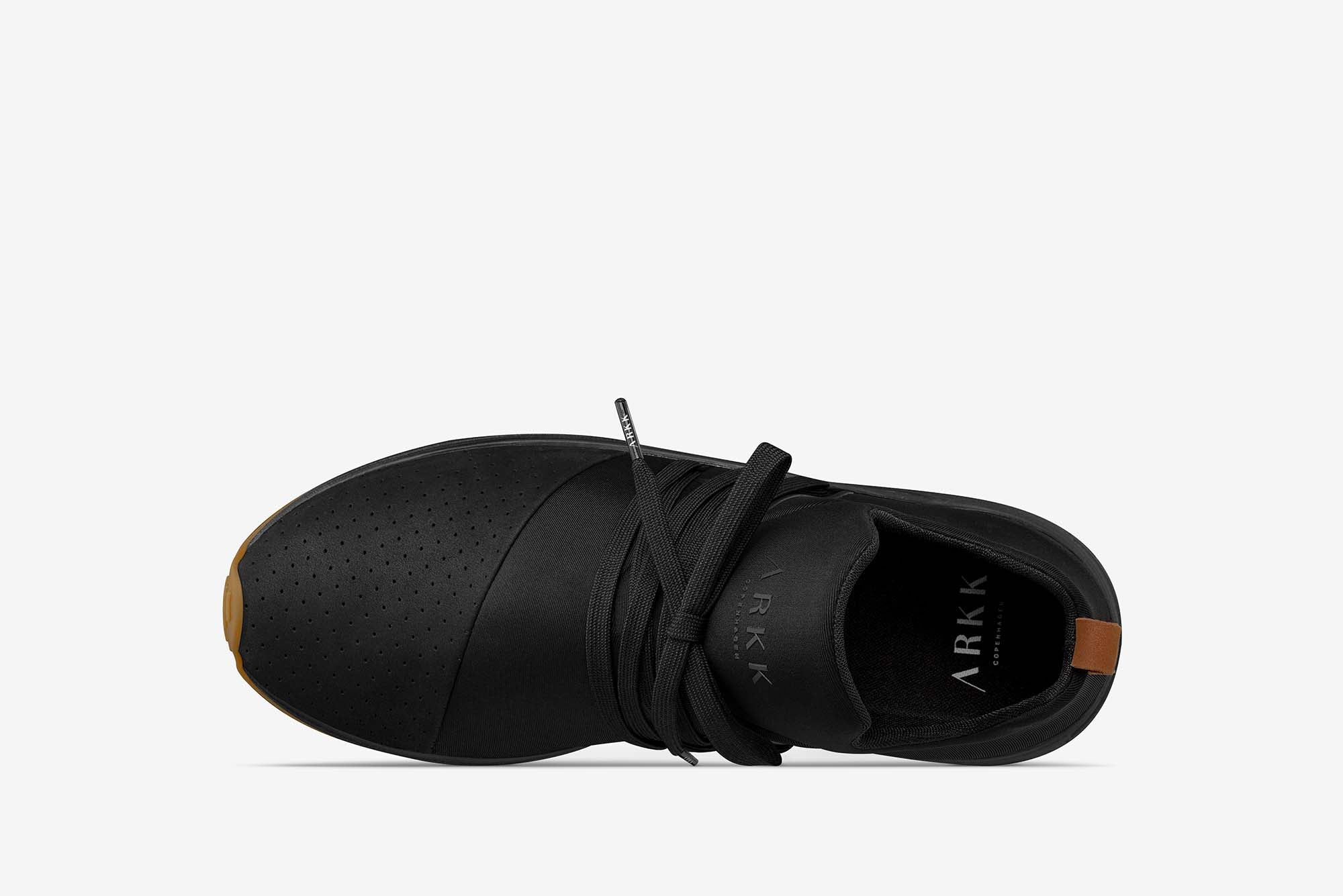 ARKK Collection Raven Nubuck S-E15 | Black Brown Gum | Women Raven Black Brown Gum