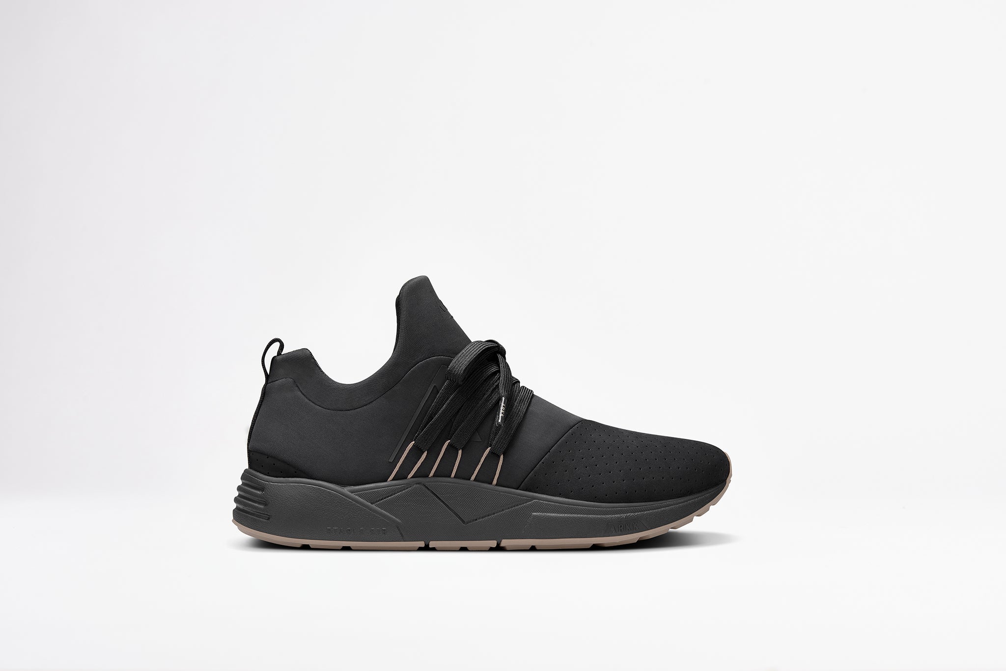 ARKK Collection Raven Nubuck S-E15 Black Roebuck - Men Raven Black