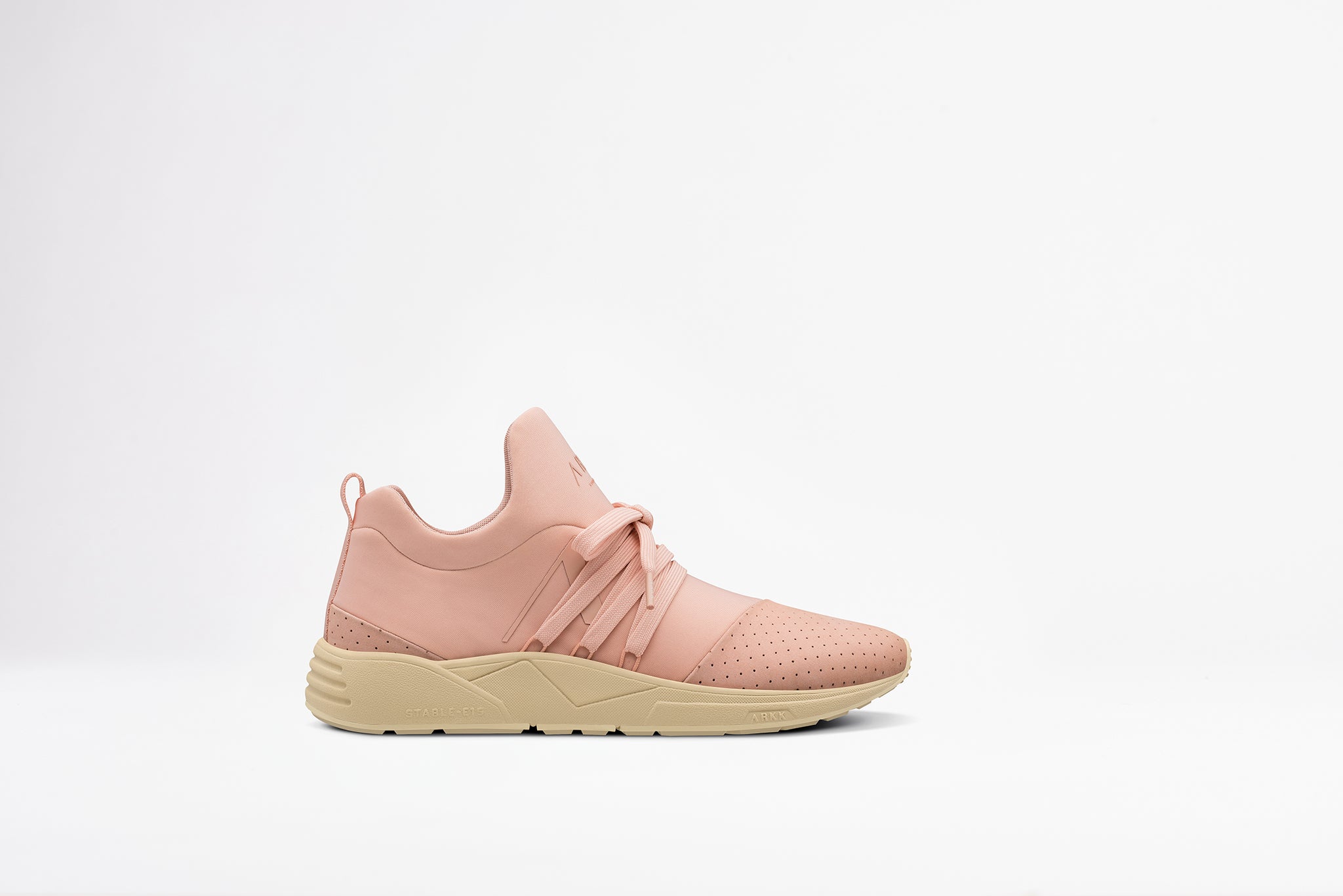 ARKK Collection Raven Nubuck S-E15 Dusty Pink Tan - Women Raven Dusty Pink
