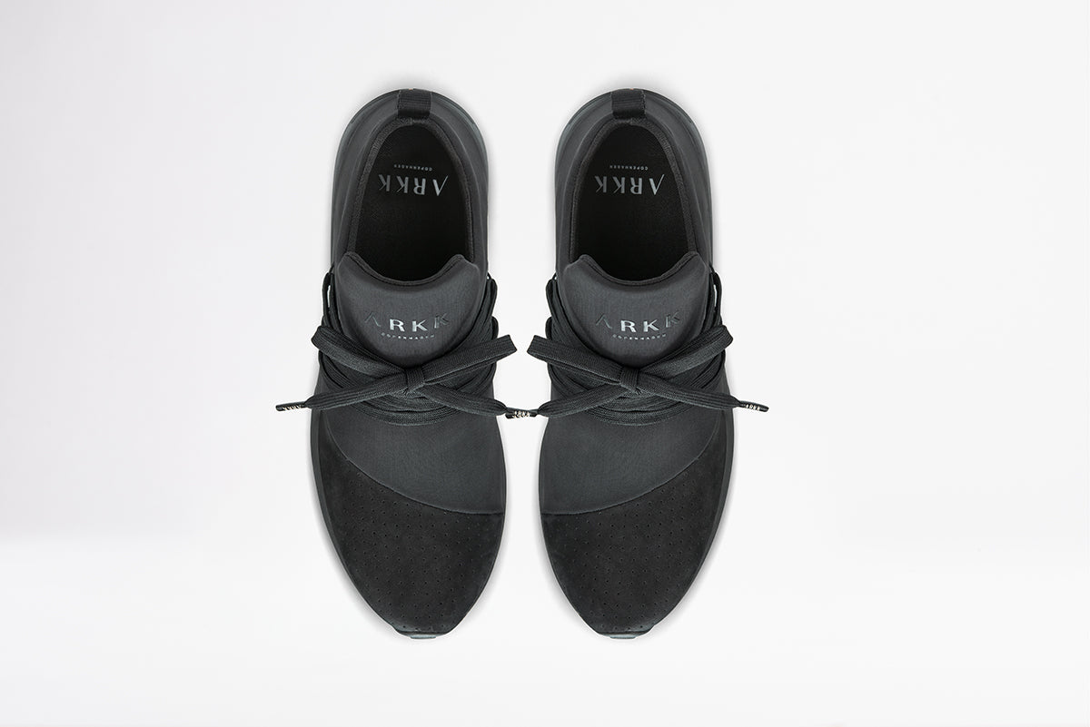 ARKK Collection Raven Nubuck S-E15 Triple Black - Women Raven Black