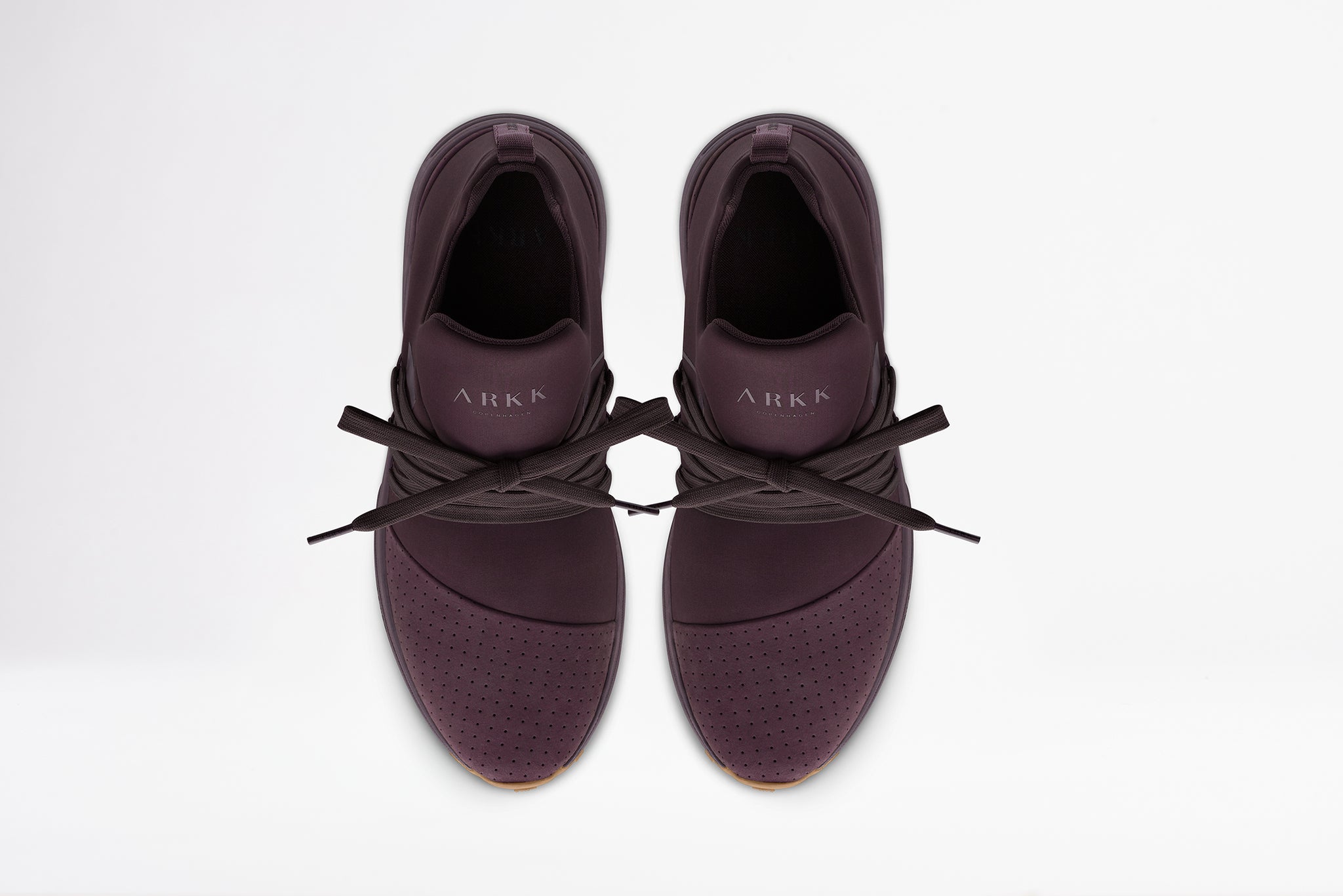 ARKK Collection Raven Nubuck S-E15 Vibram® Dark Bordeaux Gum - Men Raven Dark Bordeaux