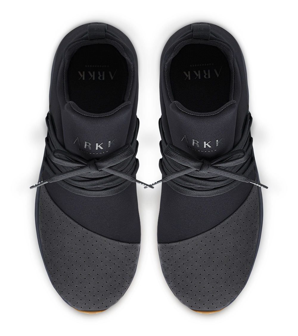 ARKK Collection Raven Nubuck S-E15 Vibram | Midnight Gum | Men Raven