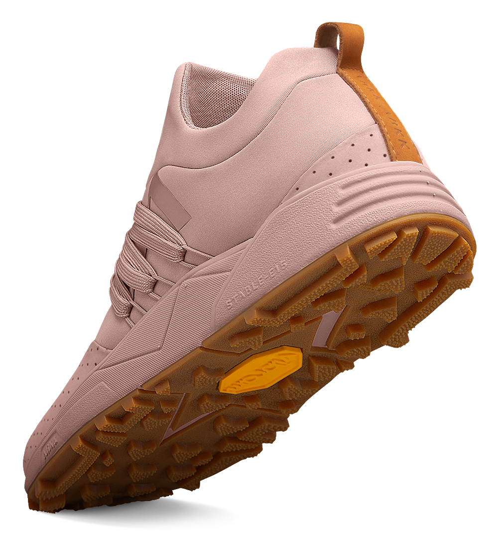ARKK Collection Raven Nubuck S-E15 Vibram | Misty Rose Brown Gum | Women Raven