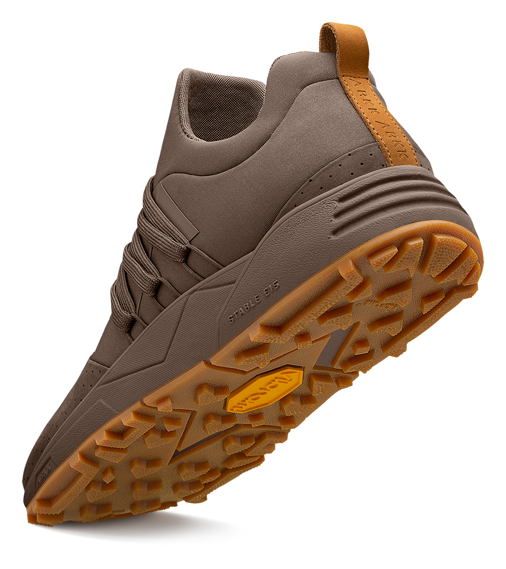 ARKK Collection Raven Nubuck S-E15 Vibram | Pine Bark Brown Gum | Women Raven