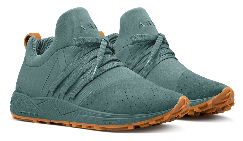 ARKK Collection Raven Nubuck S-E15 Vibram | Silver Pine Brown Gum | Men Raven