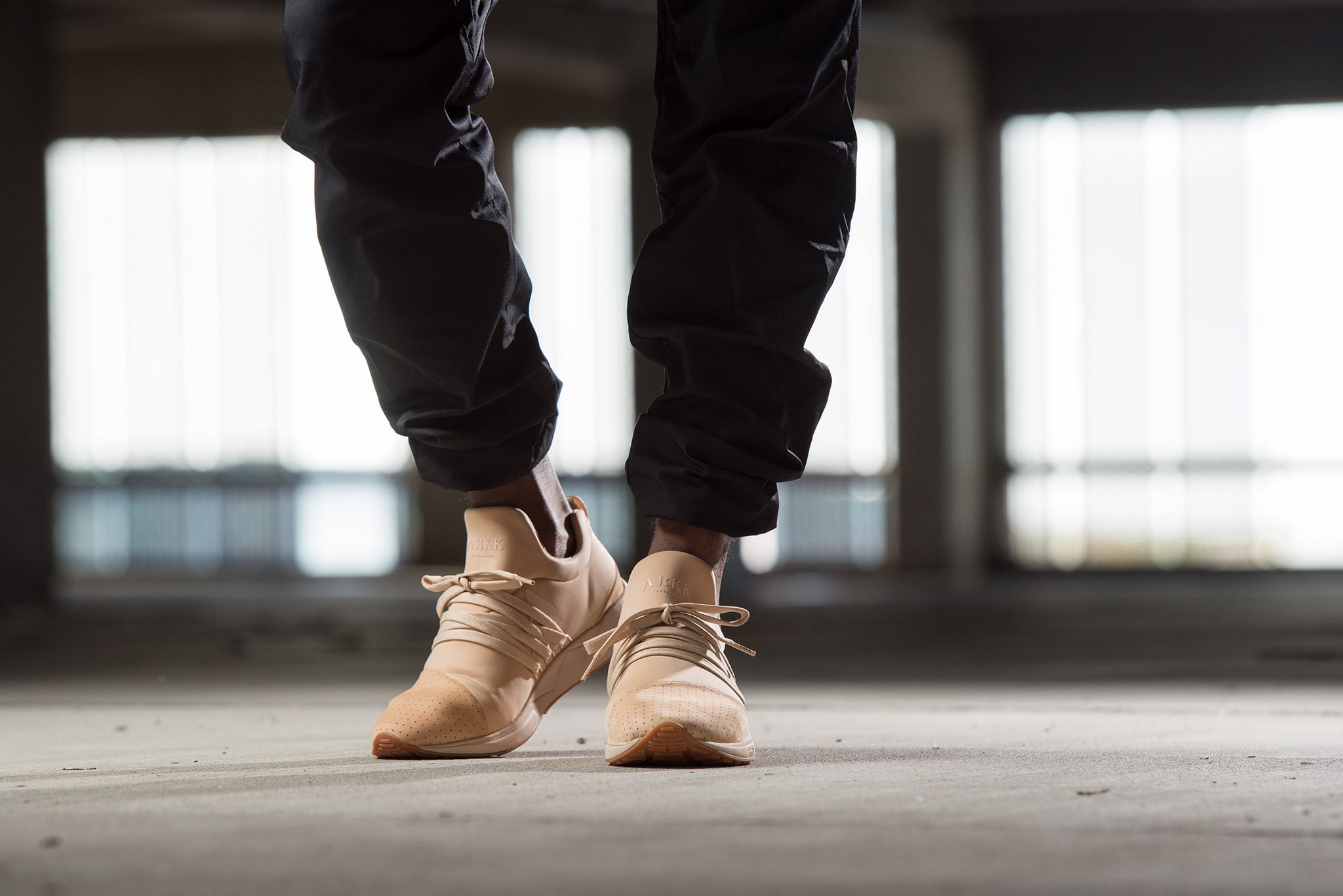 ARKK Collection Raven Nubuck S-E15 Warm Sand Gum - Men Raven Sand