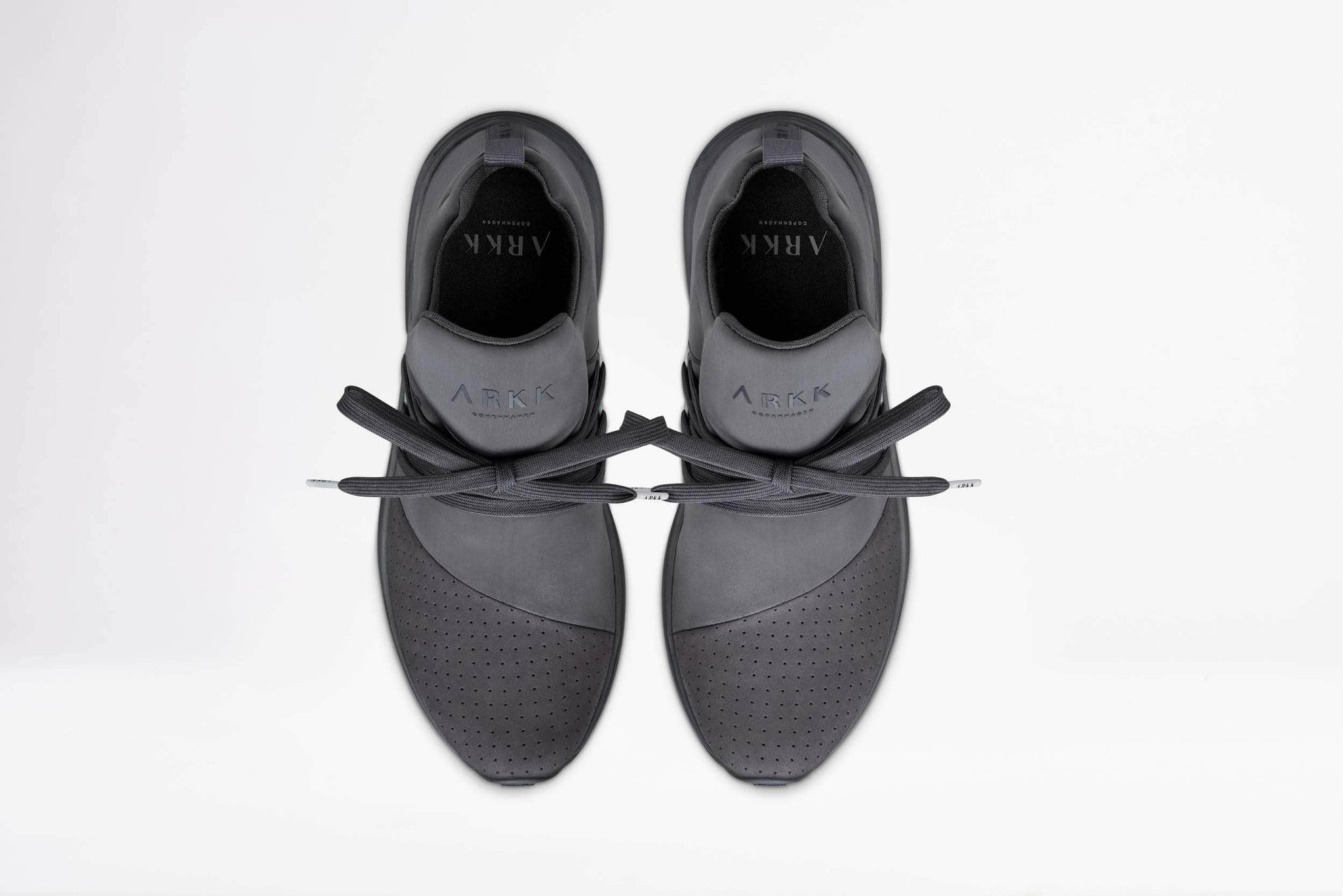 ARKK Collection Raven S-E15 Dark Grey Nubuck - Men Raven Dark Grey